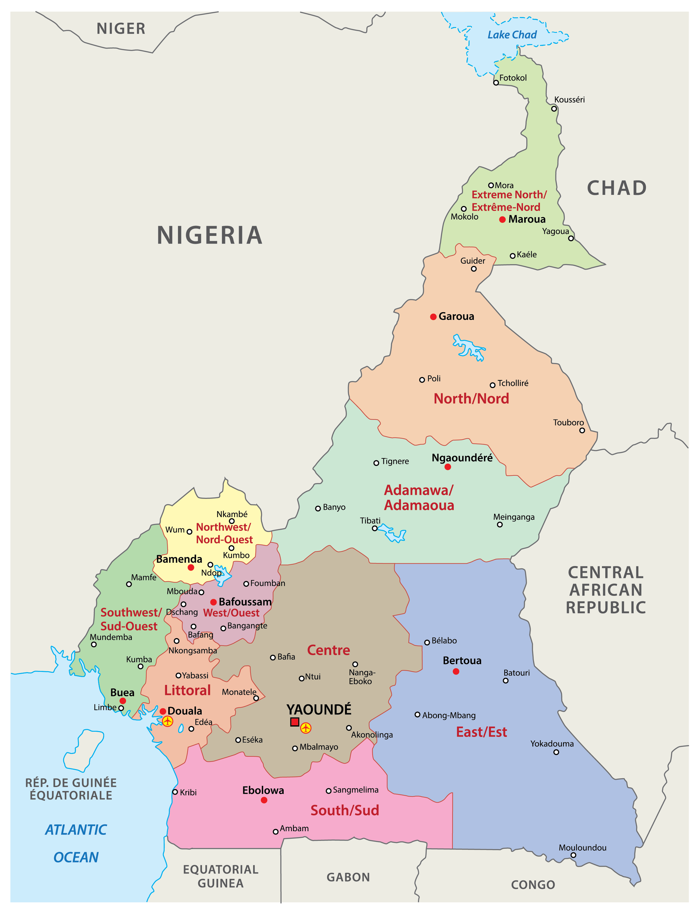 Cameroon Maps Facts World Atlas Cameroon Maps Facts World Atlas