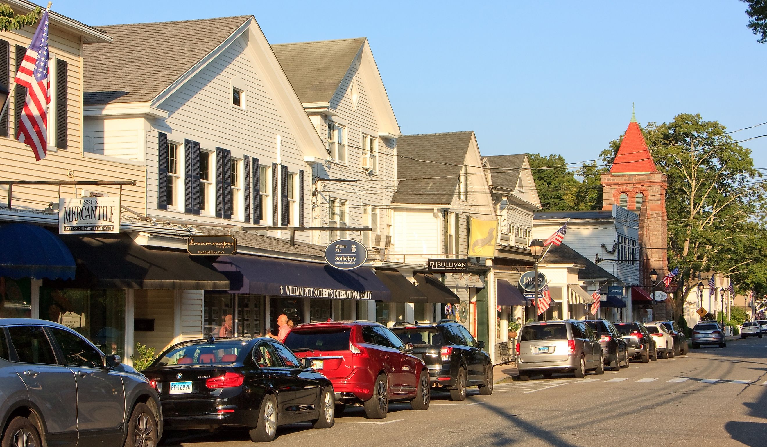 Main Street in Essex, Connecticut. Image credit: danf0505 / Shutterstock.com.