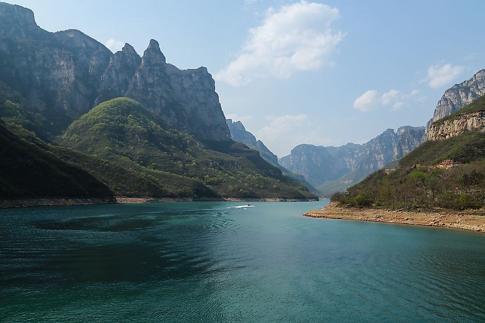 Mountains in China's Henan province.