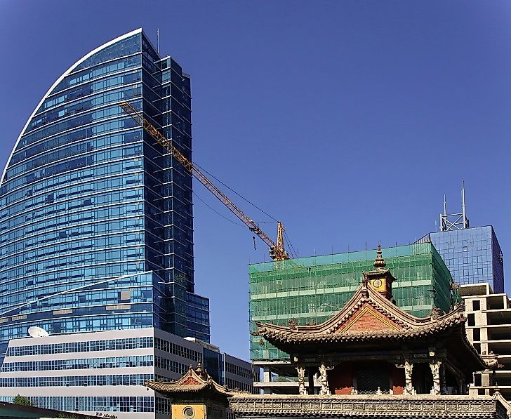 Construction projects in Ulaan Baatar and other parts of Mongolia are often financed with external debt stocks.