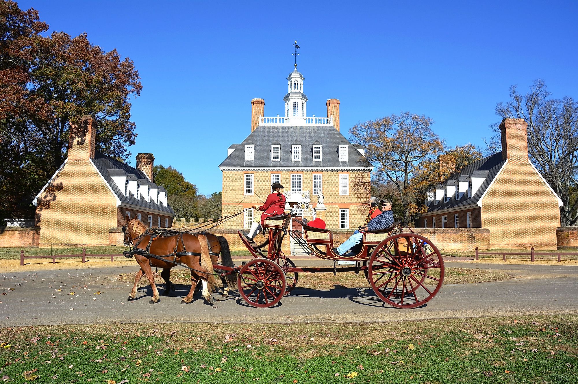 The Governors Palace in Colonial Williamsburg, Virginia. Image credit: StacieStauffSmith Photos / Shutterstock.com