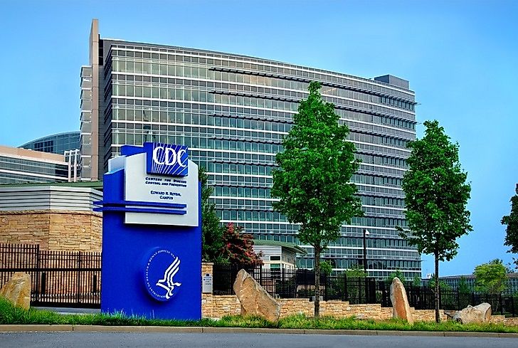 CDC administrative buildings in Atlanta, Georgia, U.S.A.