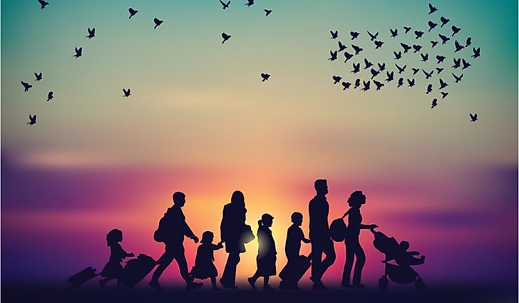 Emigration is the act of leaving one's country.