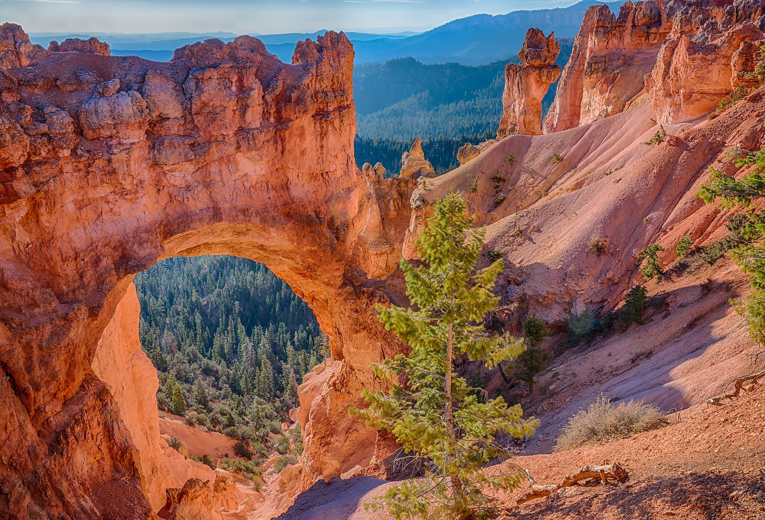 Natural Arch in Bryce Canyon National Park.