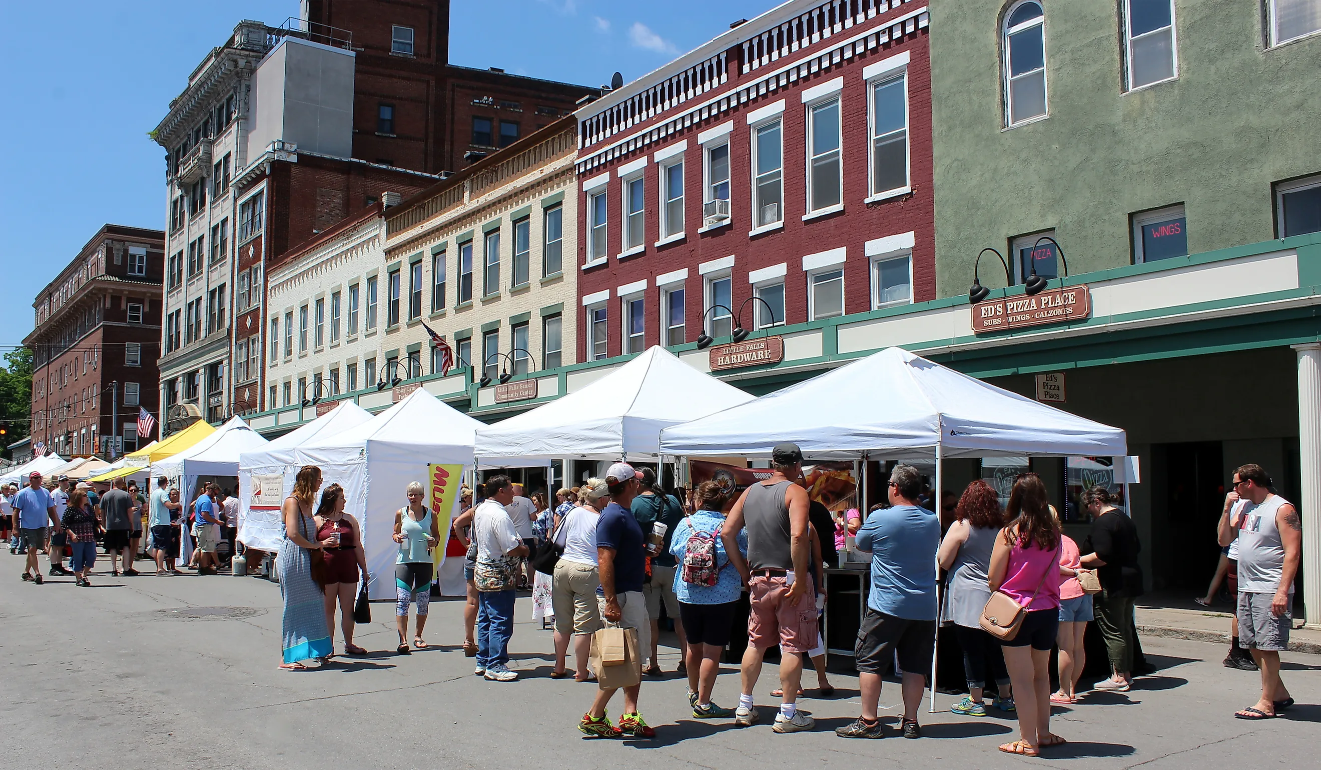 Annual Cheese Festival in Little Falls, New York. Editorial credit: Theresa Lauria / Shutterstock.com.