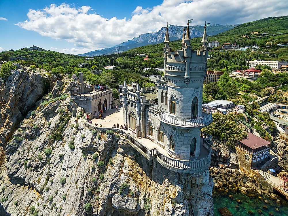 The famous Swallow's Nest Castle, Crimea.