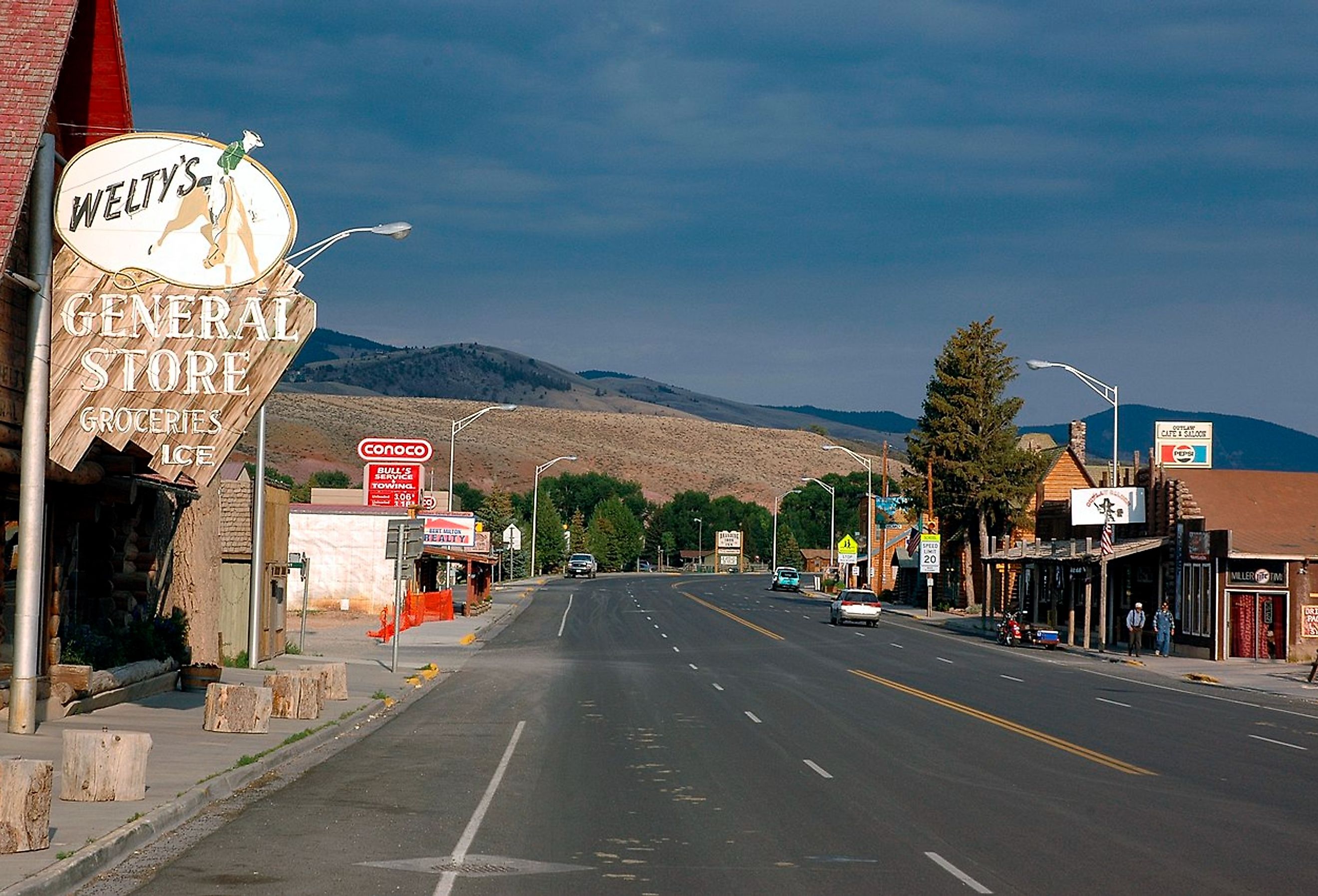 Dubois, Wyoming. Image credit Micha de Vries via Creative Commons