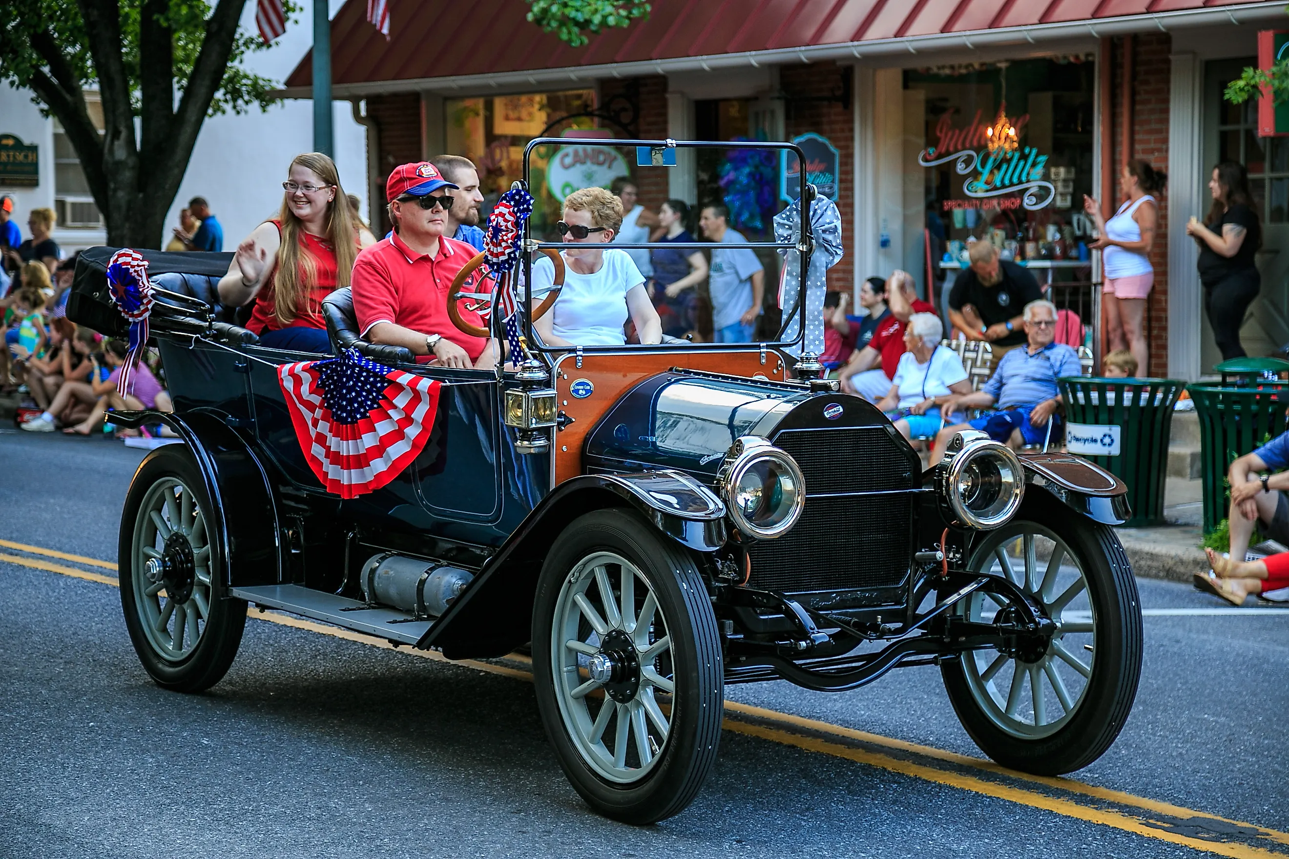 4th of July in Lititz, Pennsylvania (Editorial credit: George Sheldon / Shutterstock.com)