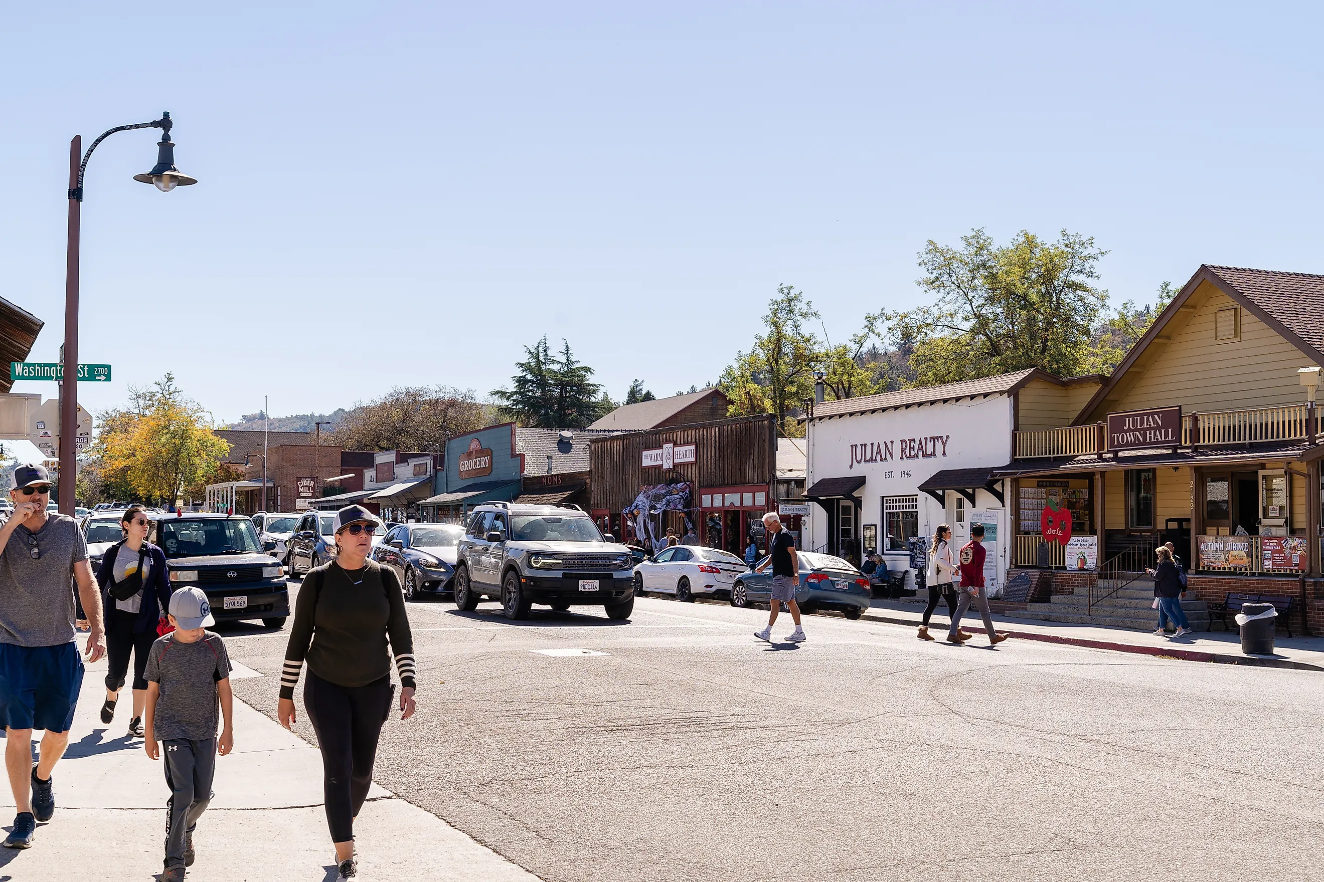 The Main Street in Julian, California. Image credit: ChristinaAiko Photography / Shutterstock.com.