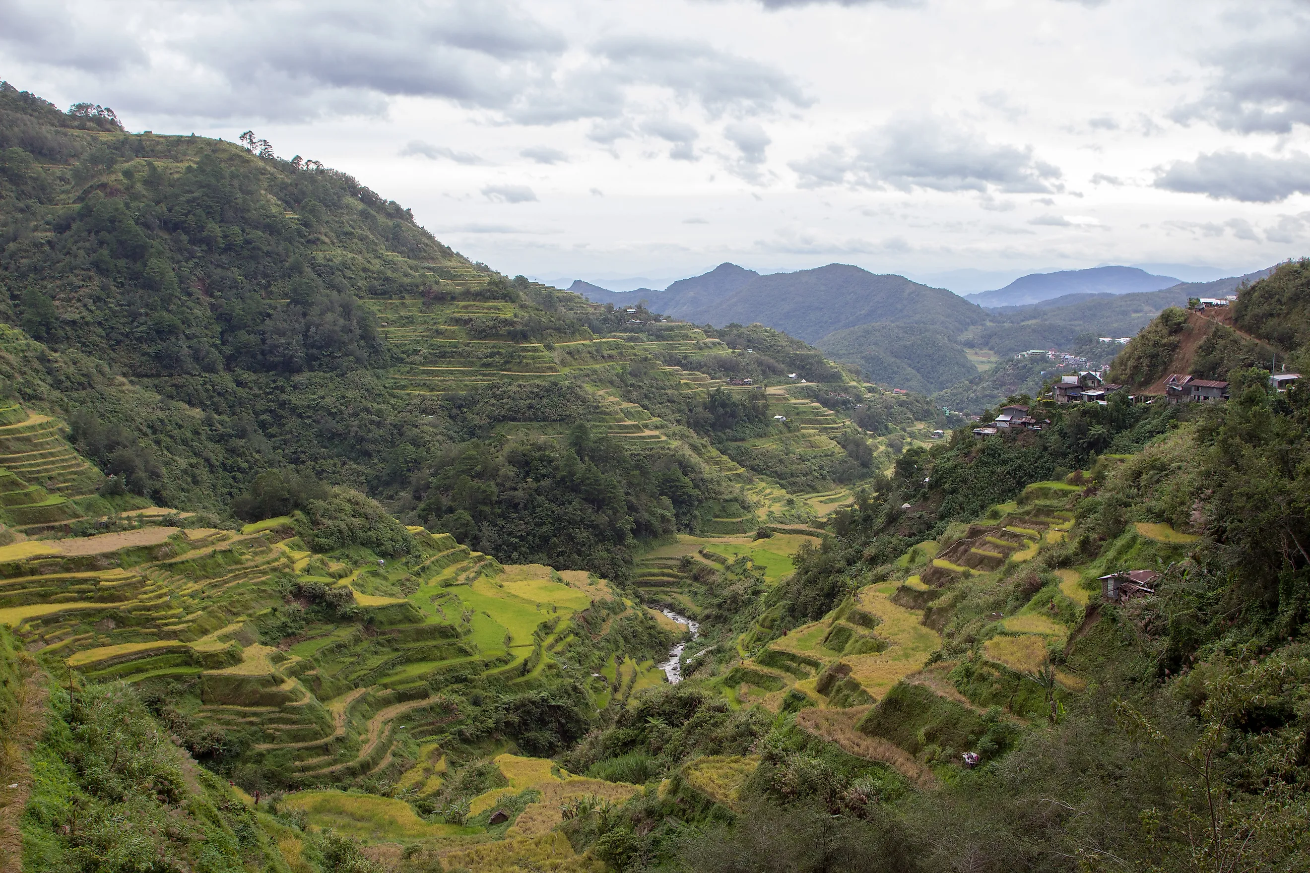 Breathtaking rice terraces in Batad, Banaue, Philippines
