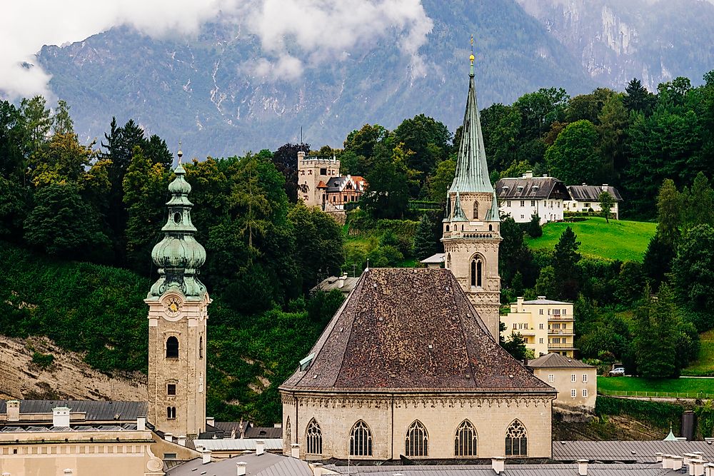 The Stiftskeller St. Peter is a restaurant within St. Peter's Archabbey in Salzburg, Austria.