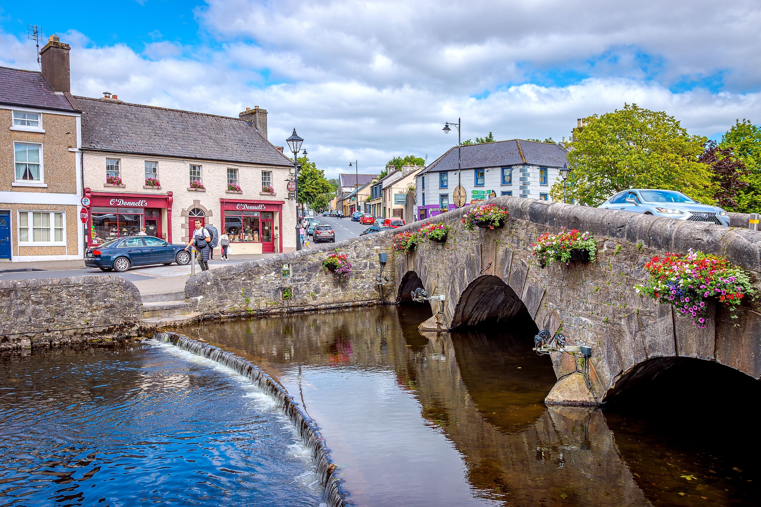The beautiful town of Westport, Ireland.