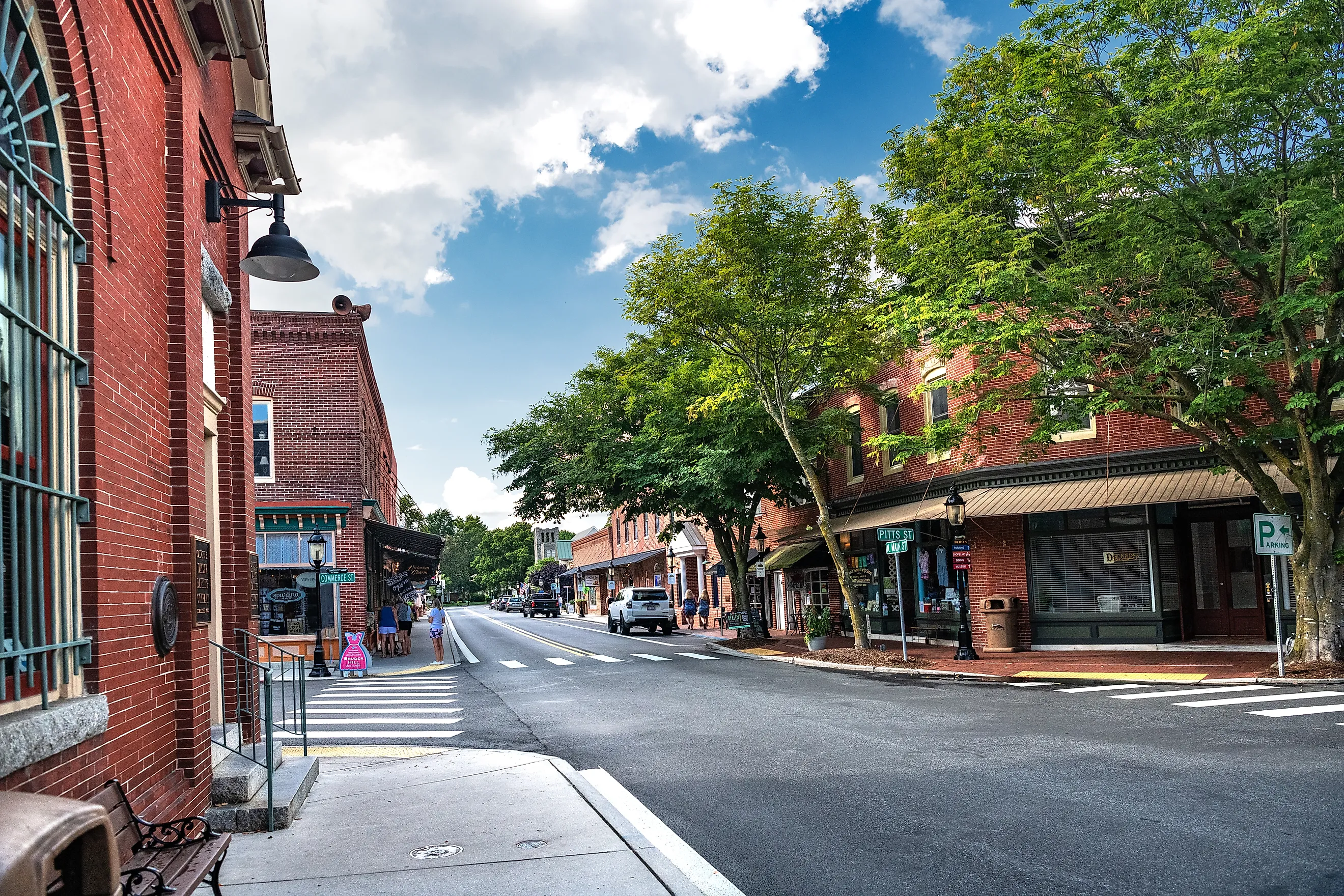 Historic downtown. Editorial credit: Kosoff / Shutterstock.com