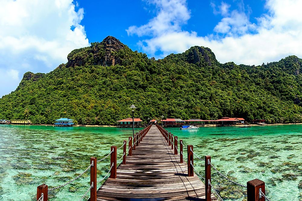 Bohey Dulang Island, Malaysia.
