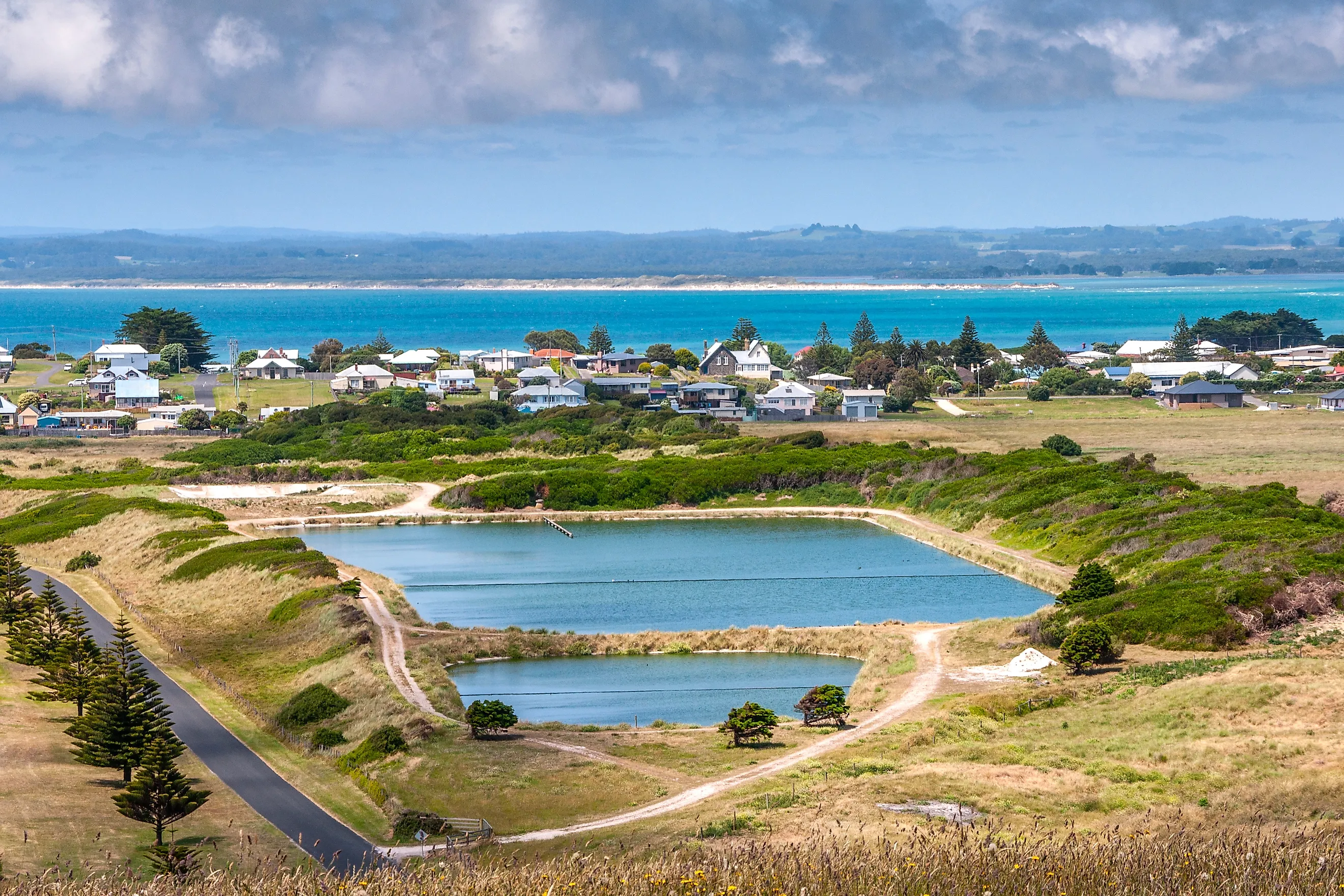 The picturesque town of Stanley, Tasmania, Australia.cImage credit: Claudine Van Massenhove / Shutterstock.com.