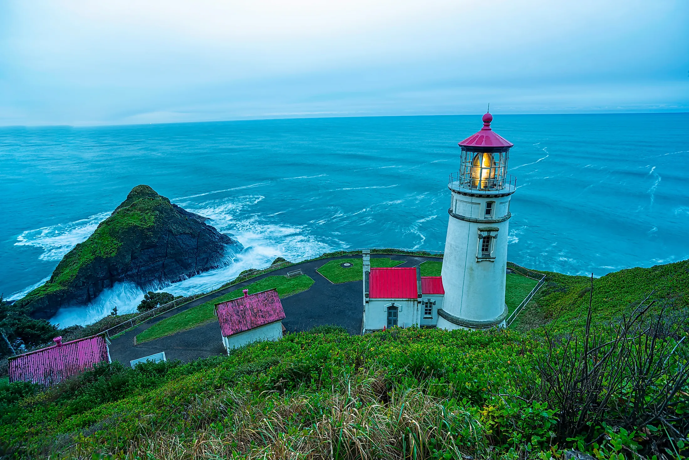 Heceta Head lighthouse in Florence, Oregon.