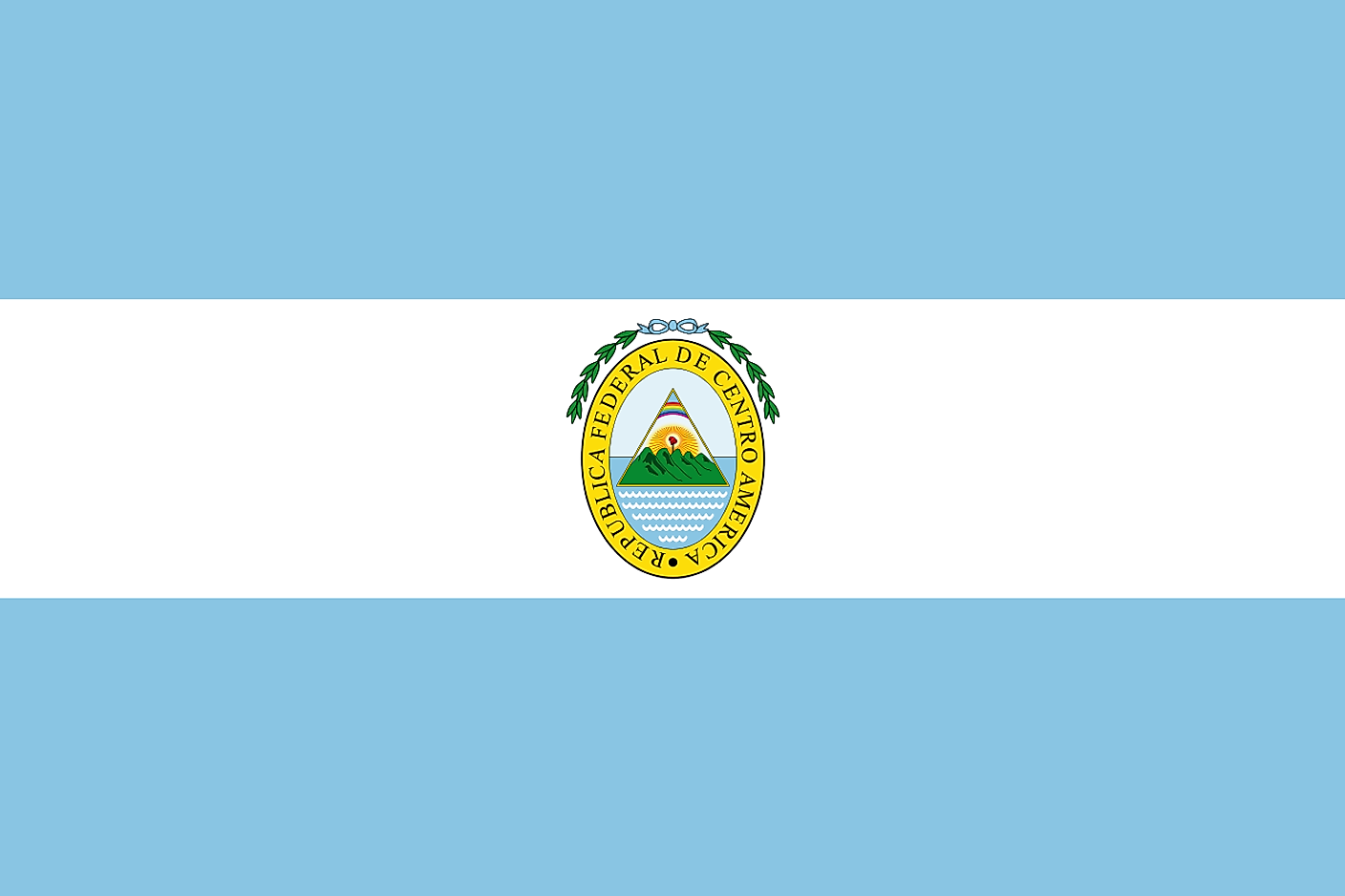 Flag of the Federal Republic Of Central America