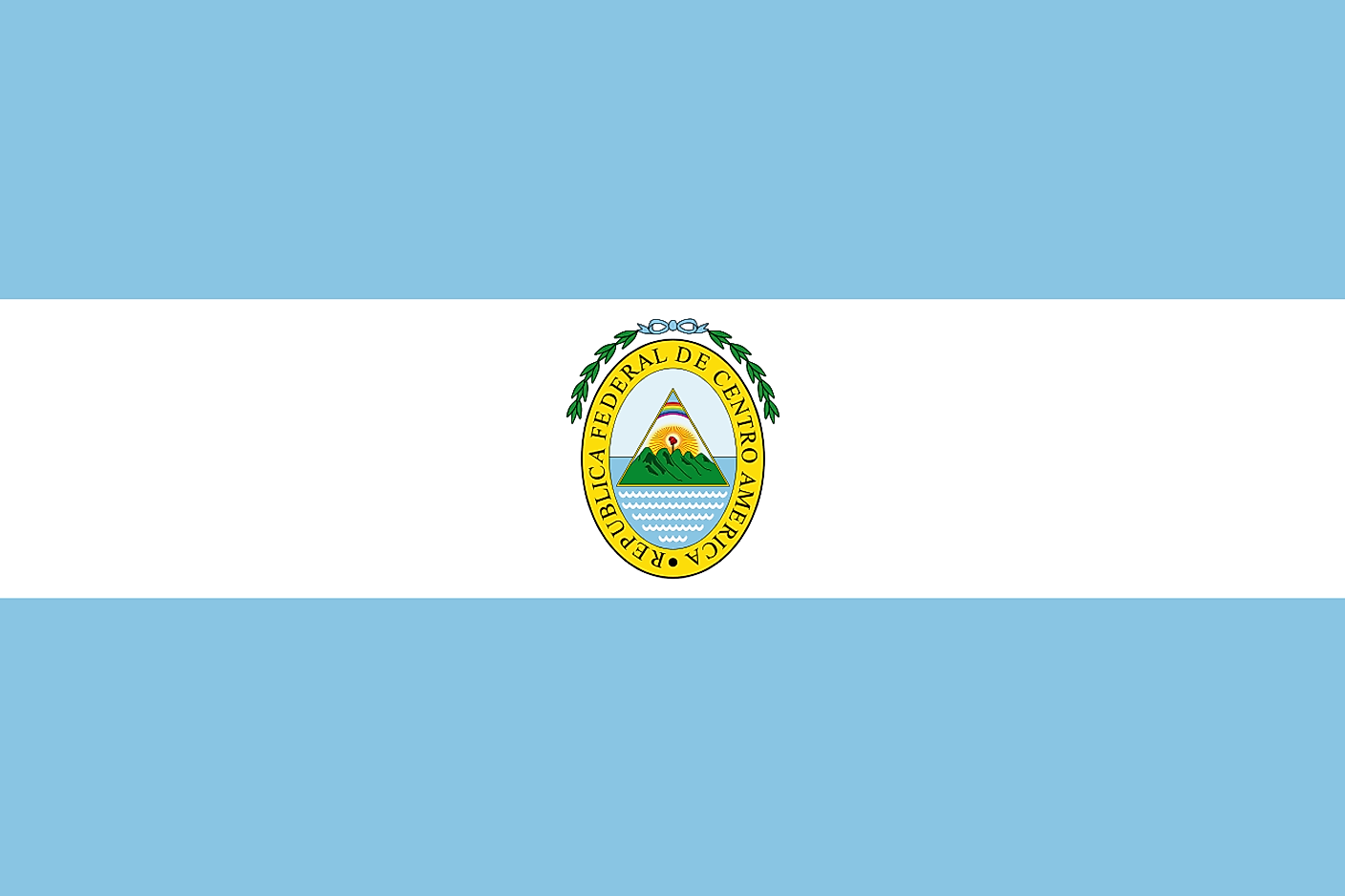 Flag of the Federal Republic Of Central America