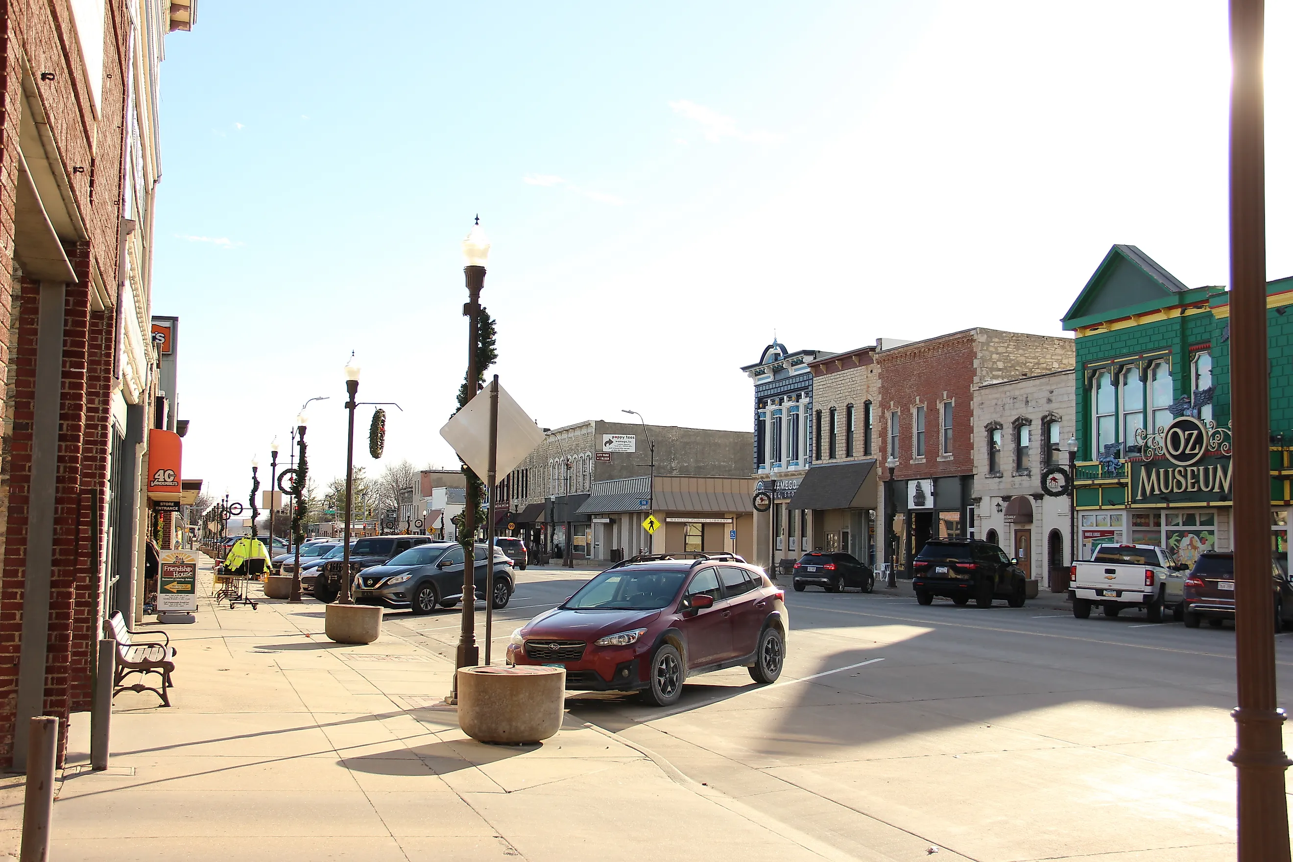 Streetview of Wamego, KS