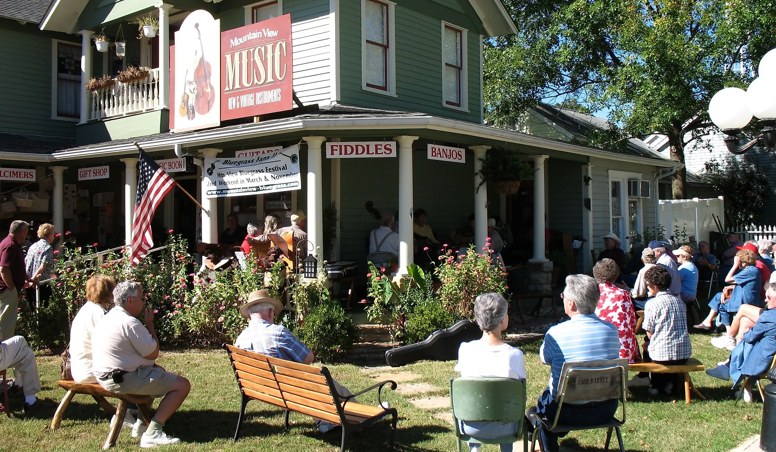 Folk Music Capital of the World, Mountain View, Arkansas.