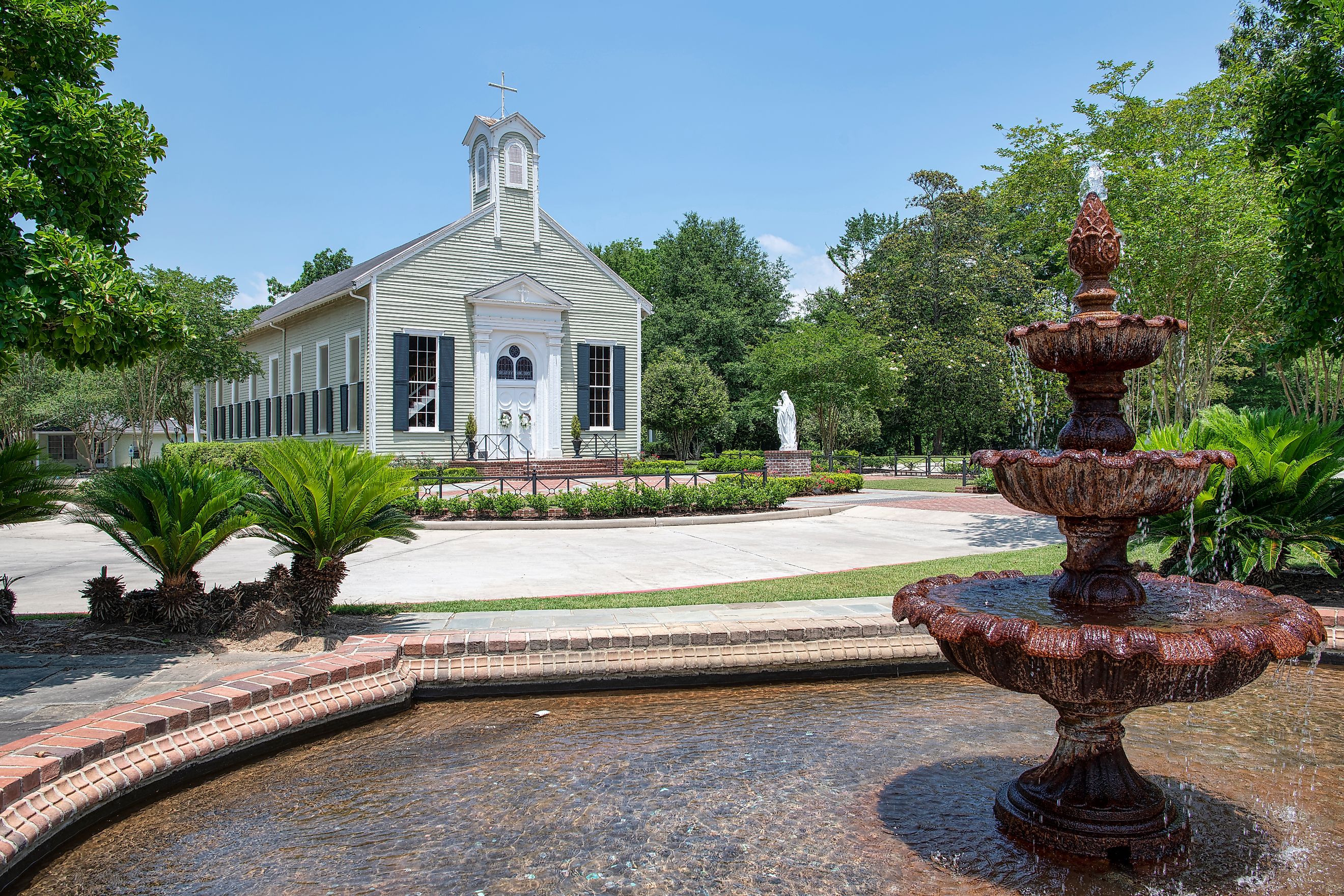 Catholic Church in St. Francisville, Louisiana.