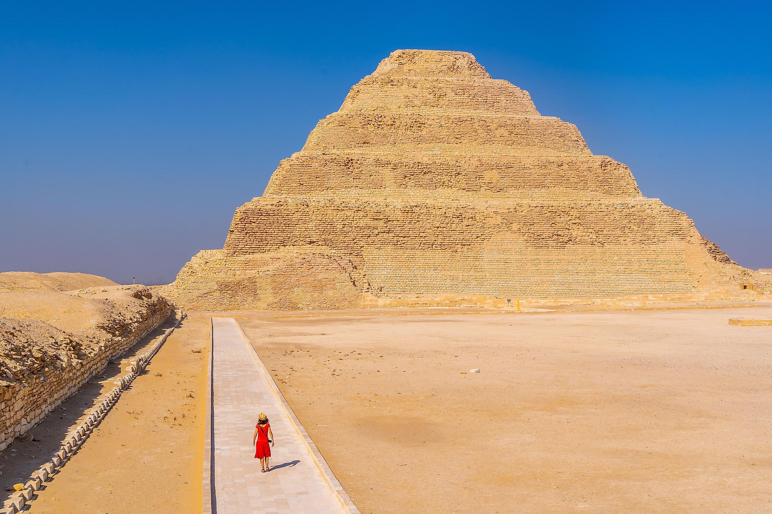 Pyramid of Djoser, Egypt.