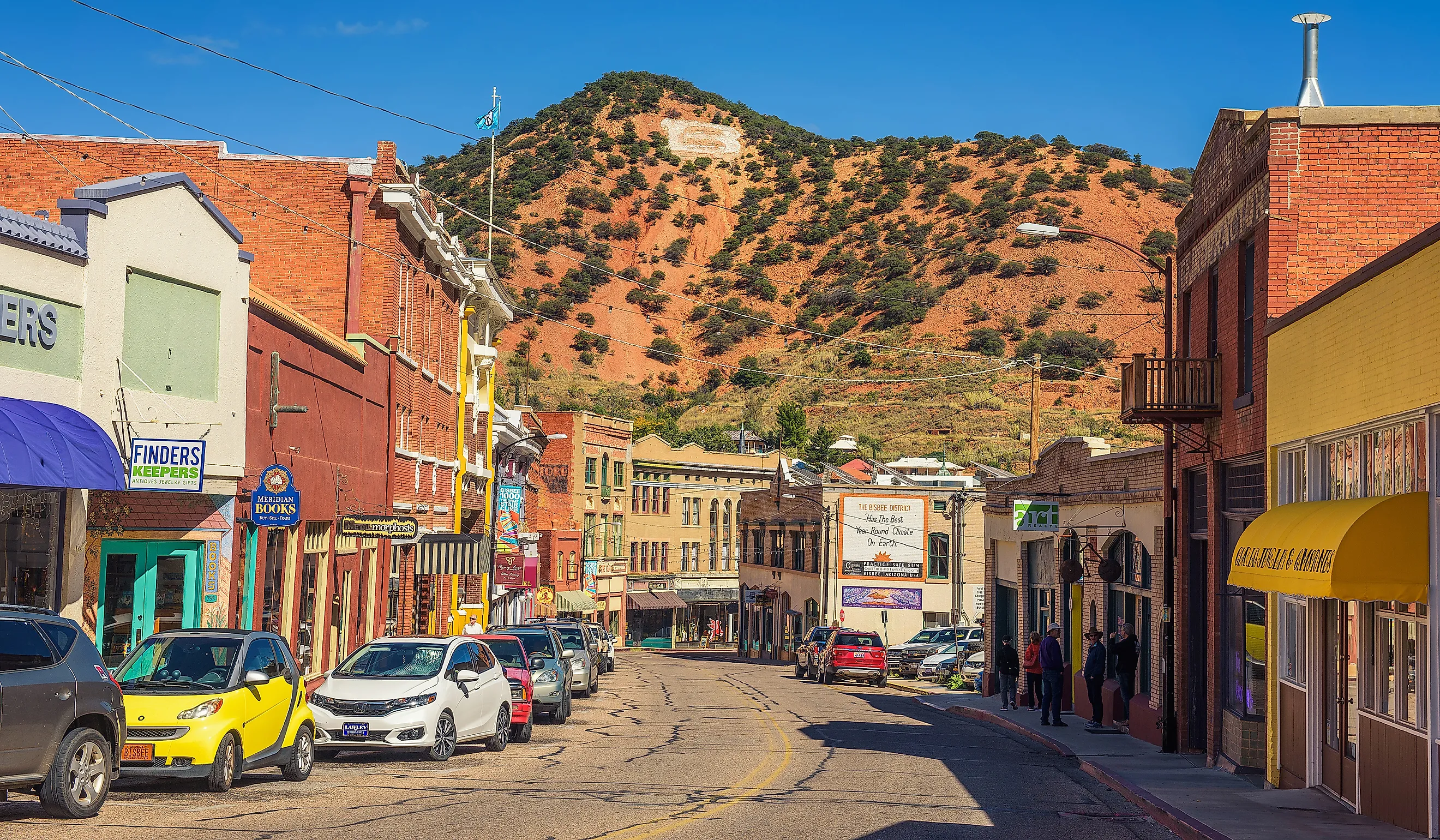 Downtown Bisbee, Arizona. Image credit: Nick Fox / Shutterstock.com.