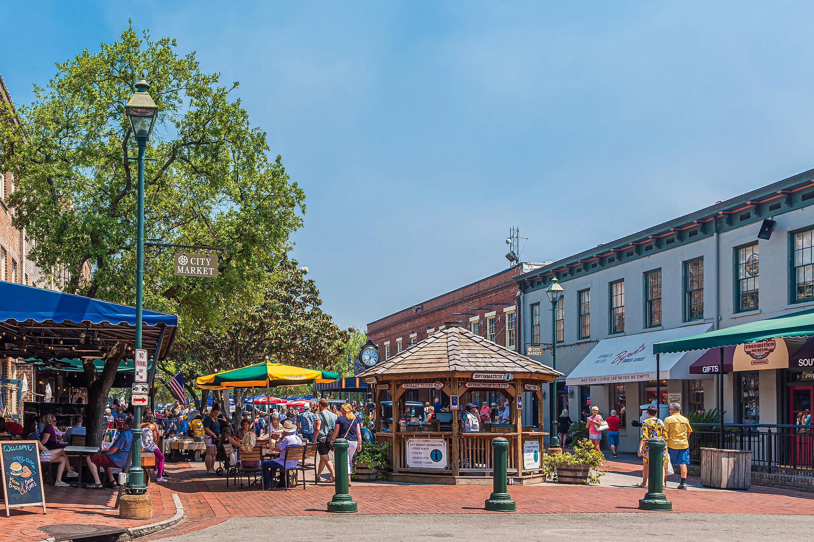 Savannah is the oldest city in Georgia. From the historic architecture to the shops in City Market and River Street, it attracts millions of visitors annually.