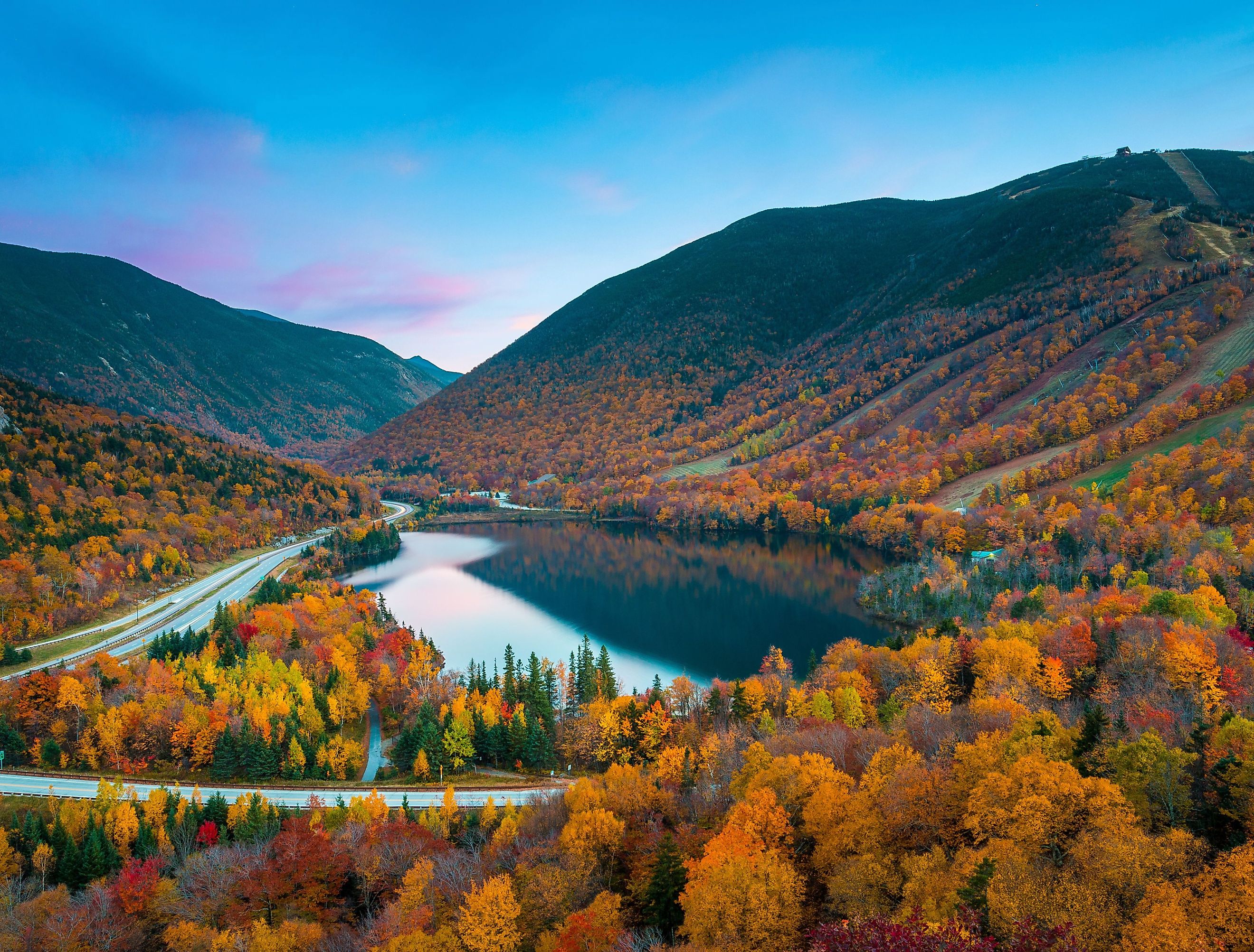 Franconia Notch State Park | White Mountain National Forest, New Hampshire Image credit: Winston Tan via shutterstock