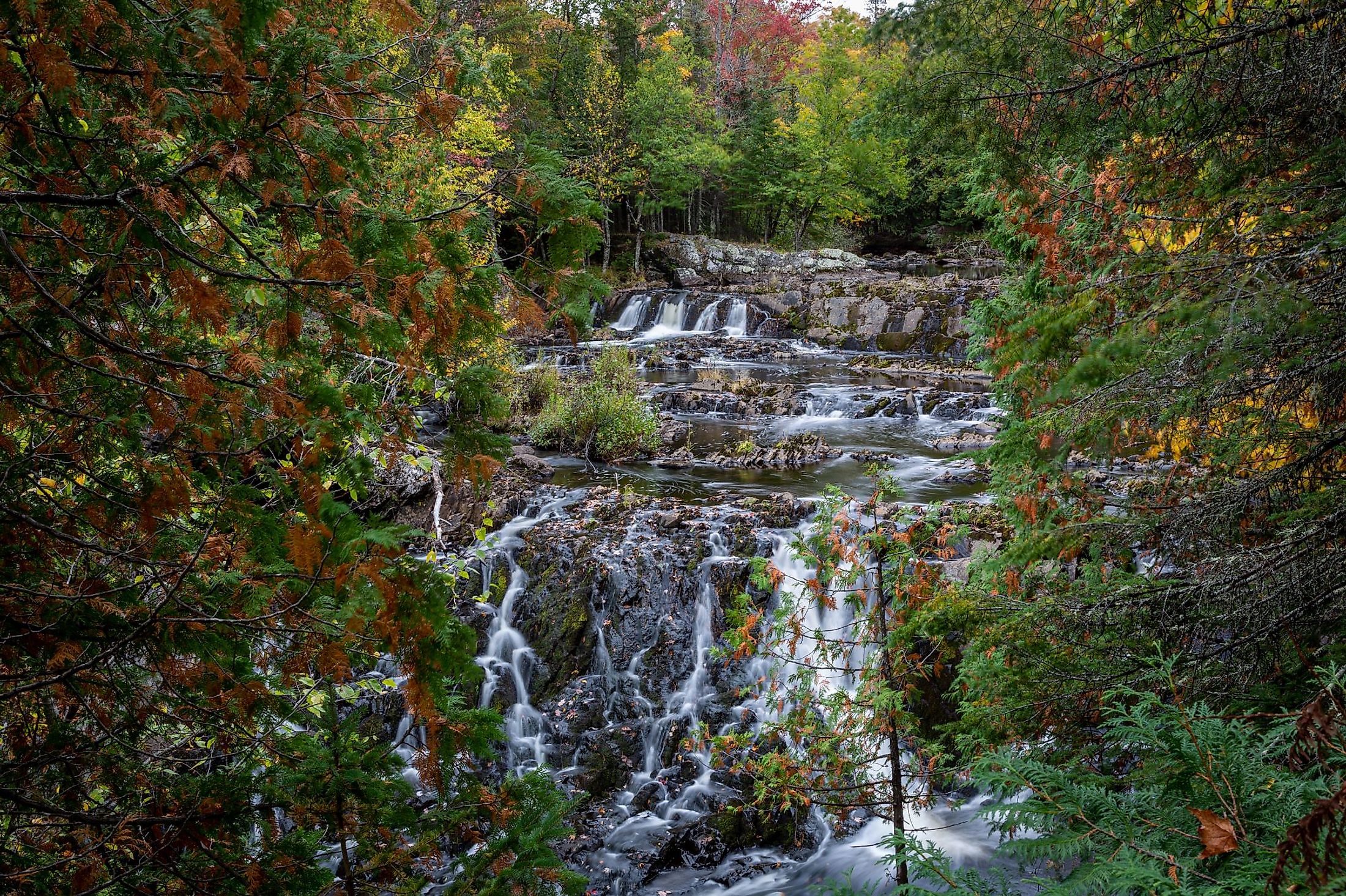 Upson Falls Park in Wisconsin