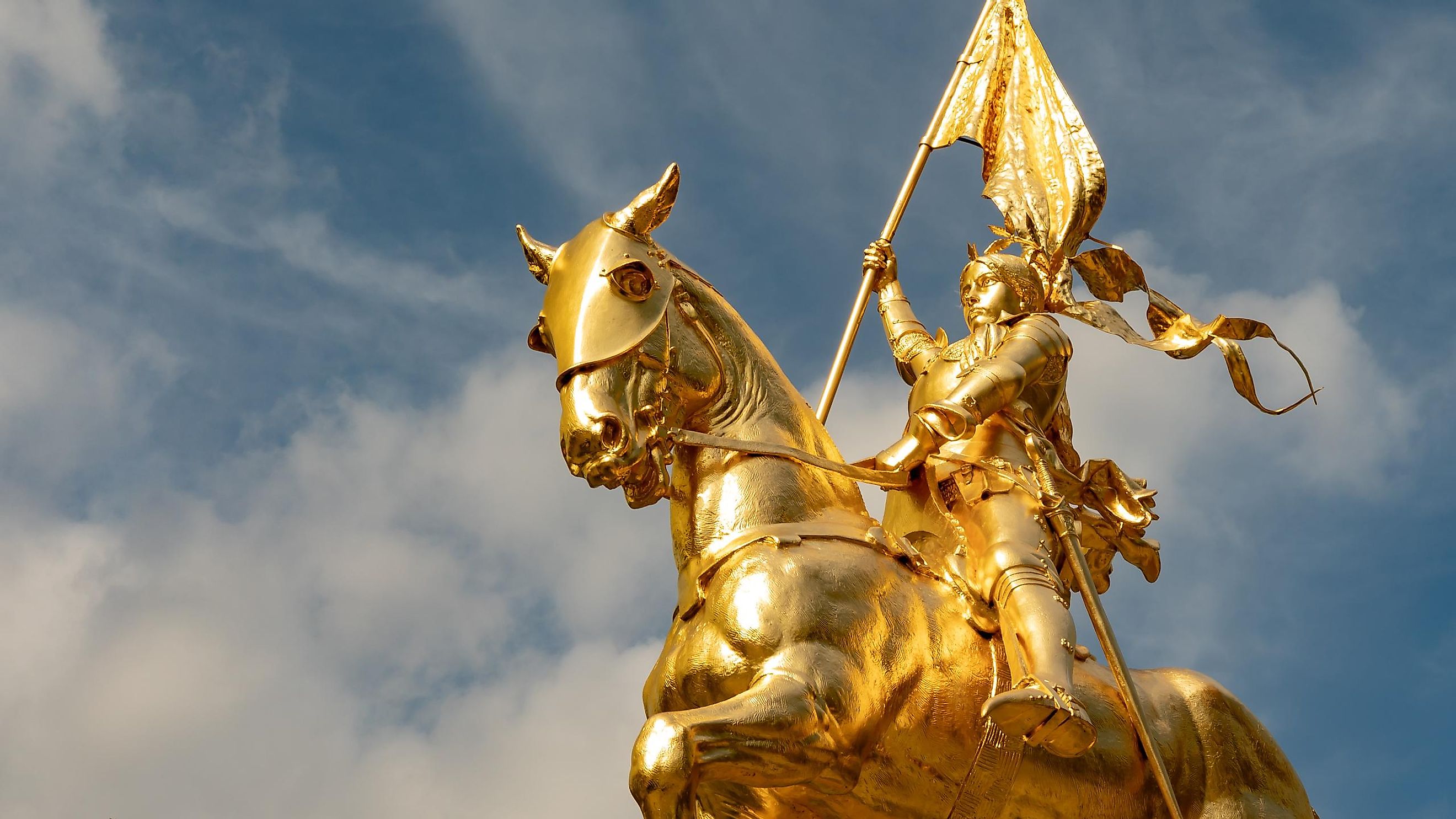 Joan of Arc's statue in Philadelphia.