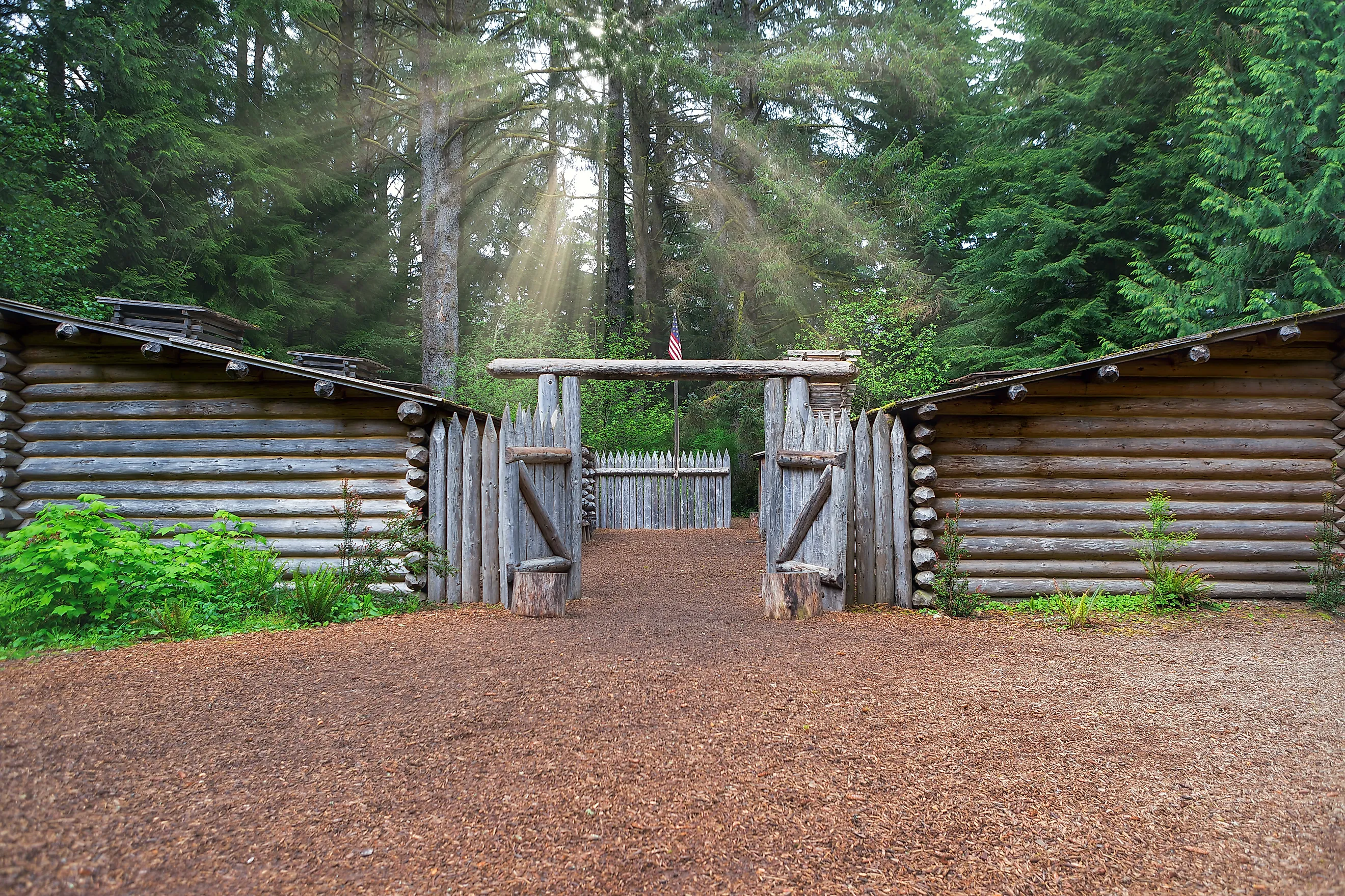 Fort Clatsop, Lewis and Clark National Historical Park, Oregon (Credit: Thye-Wee Gn via Shutterstock)