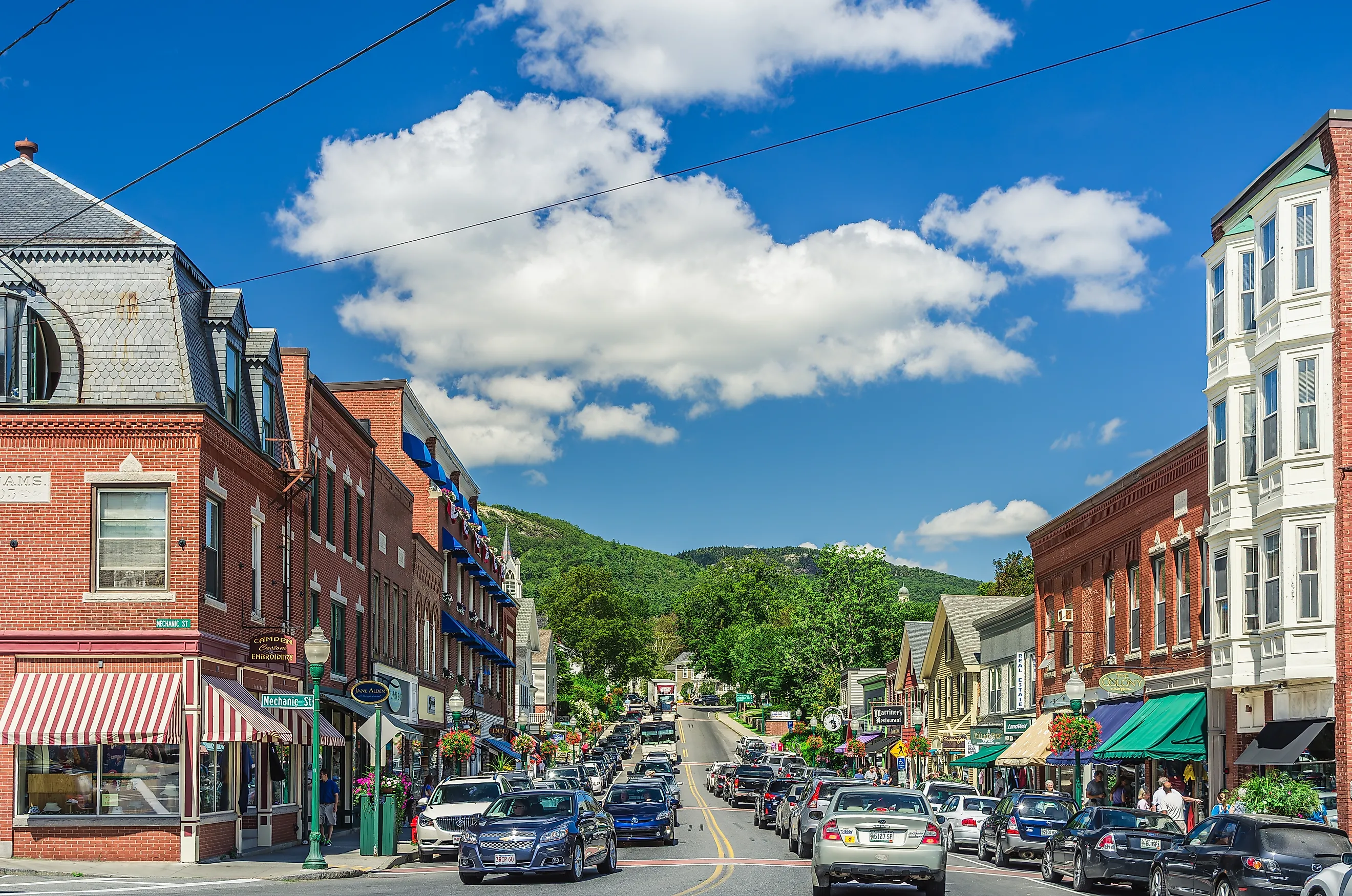 Downtown Camden, Maine