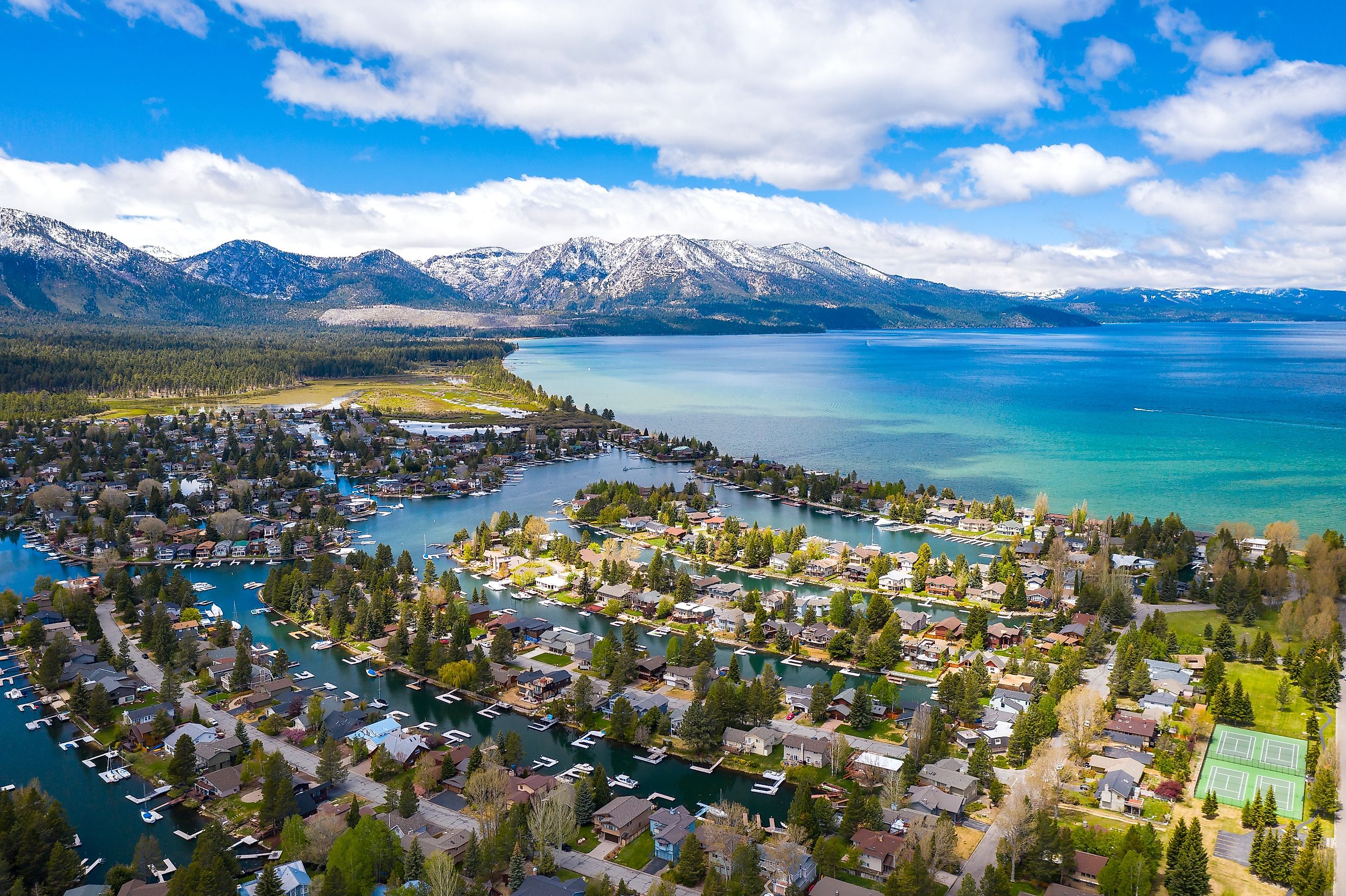 South Lake Tahoe Keys, California.