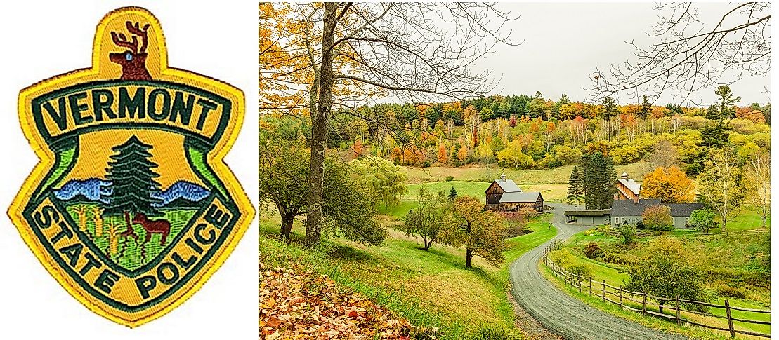 Picturesque Vermont has fewer law enforcement officials than any other U.S. state.