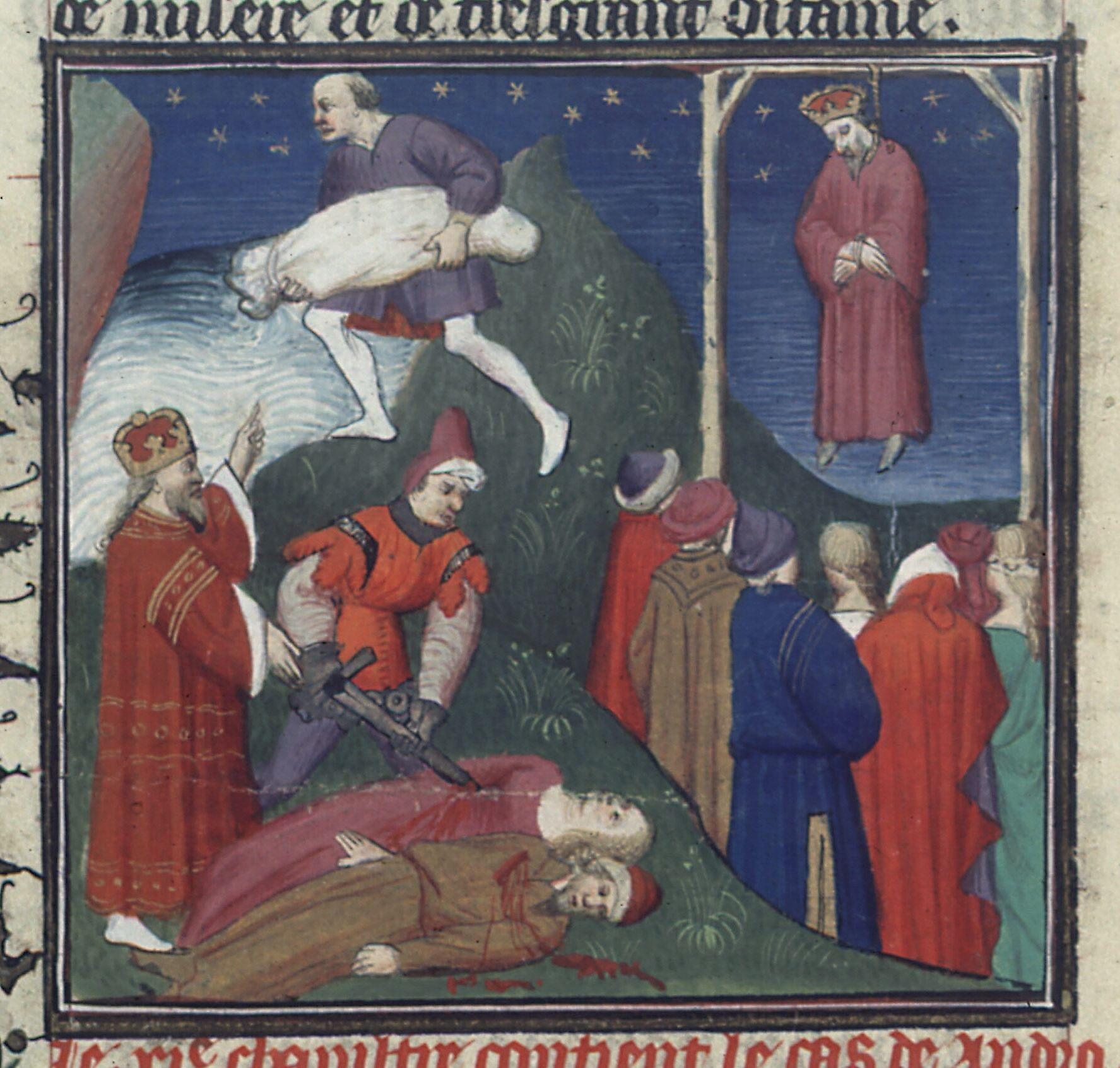 Emperor Andronikos I Komnenos seizing power and his lynching by a mob. Credit: Rohan Master, Public domain, via Wikimedia Commons