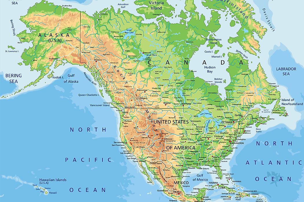 Country That Borders The United States To The North