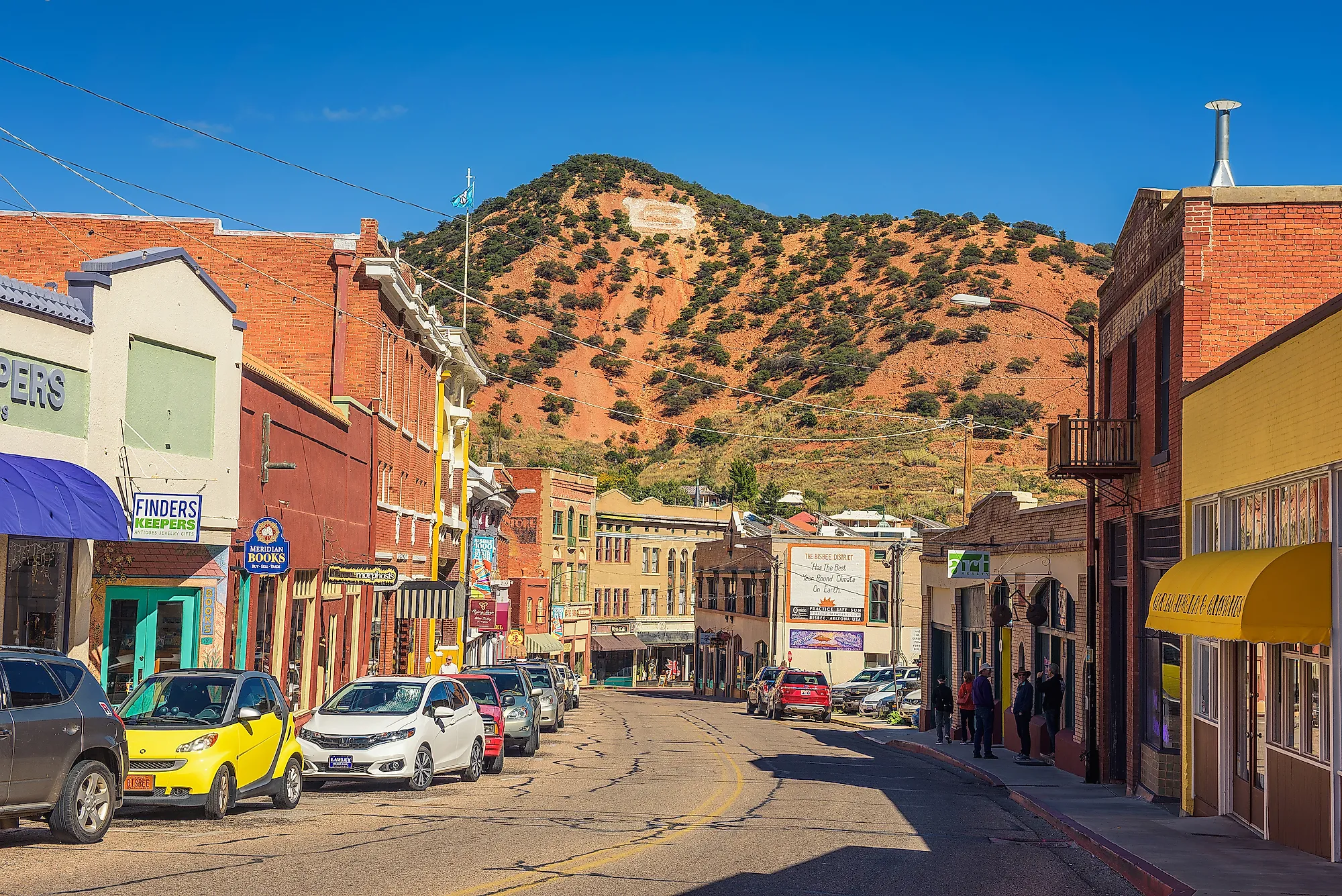 Downtown Bisbee, Arizona.