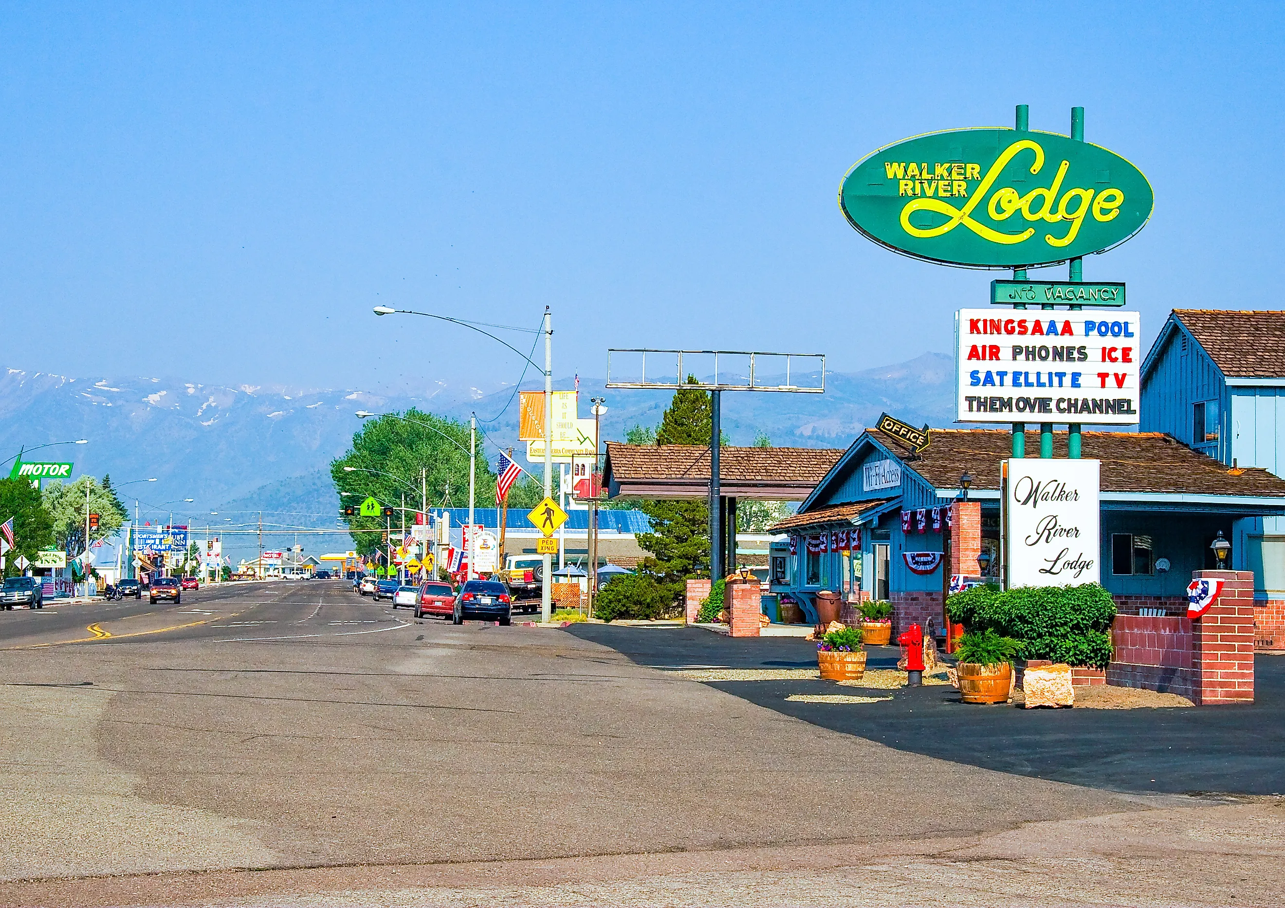 Main Street, Bridgeport, California. Image credit: Travelview - stock.adobe.com.