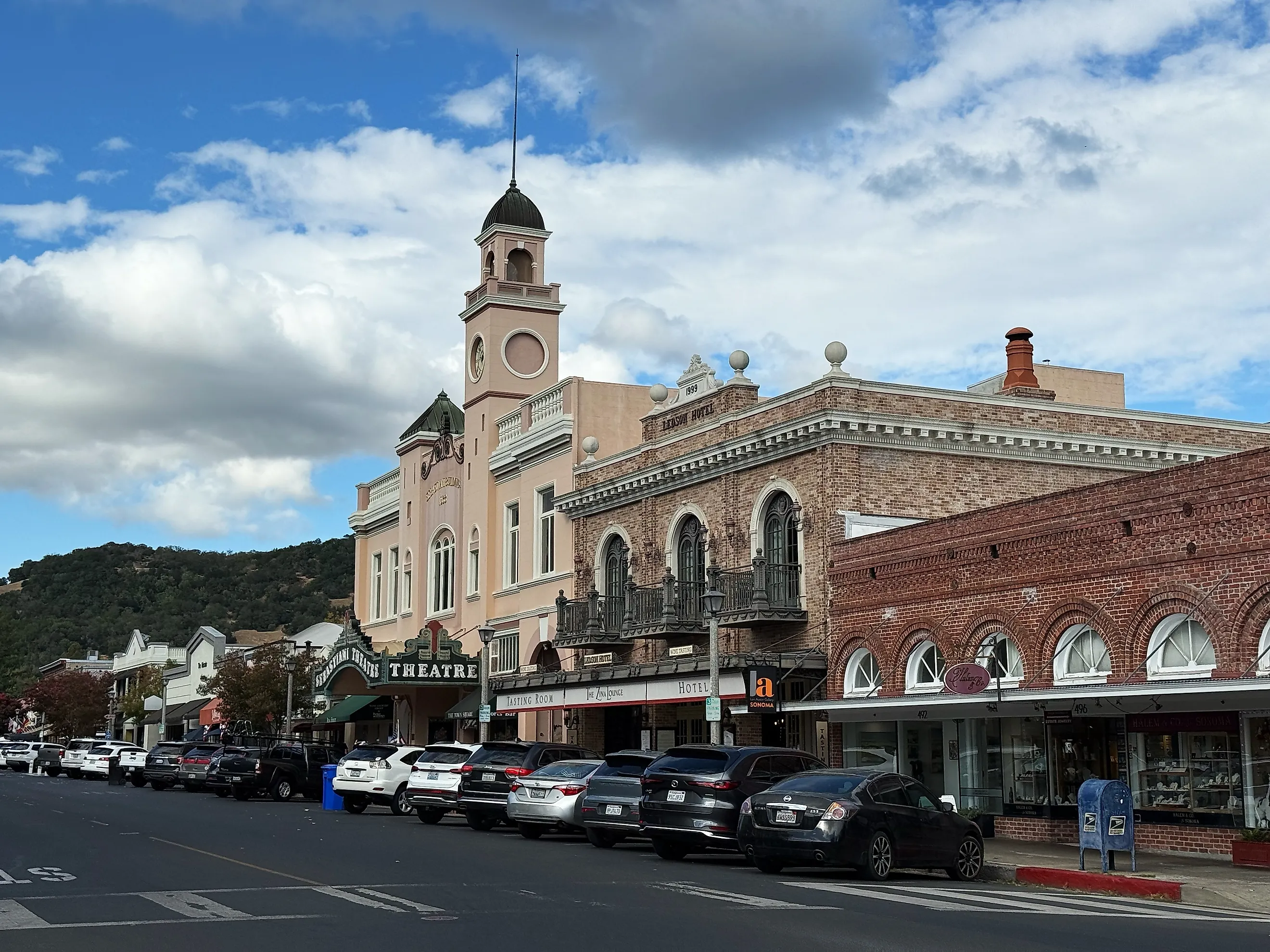 Sebastiani Theater in downtown Sonoma, California. Image credit Michael Vi via Shutterstock
