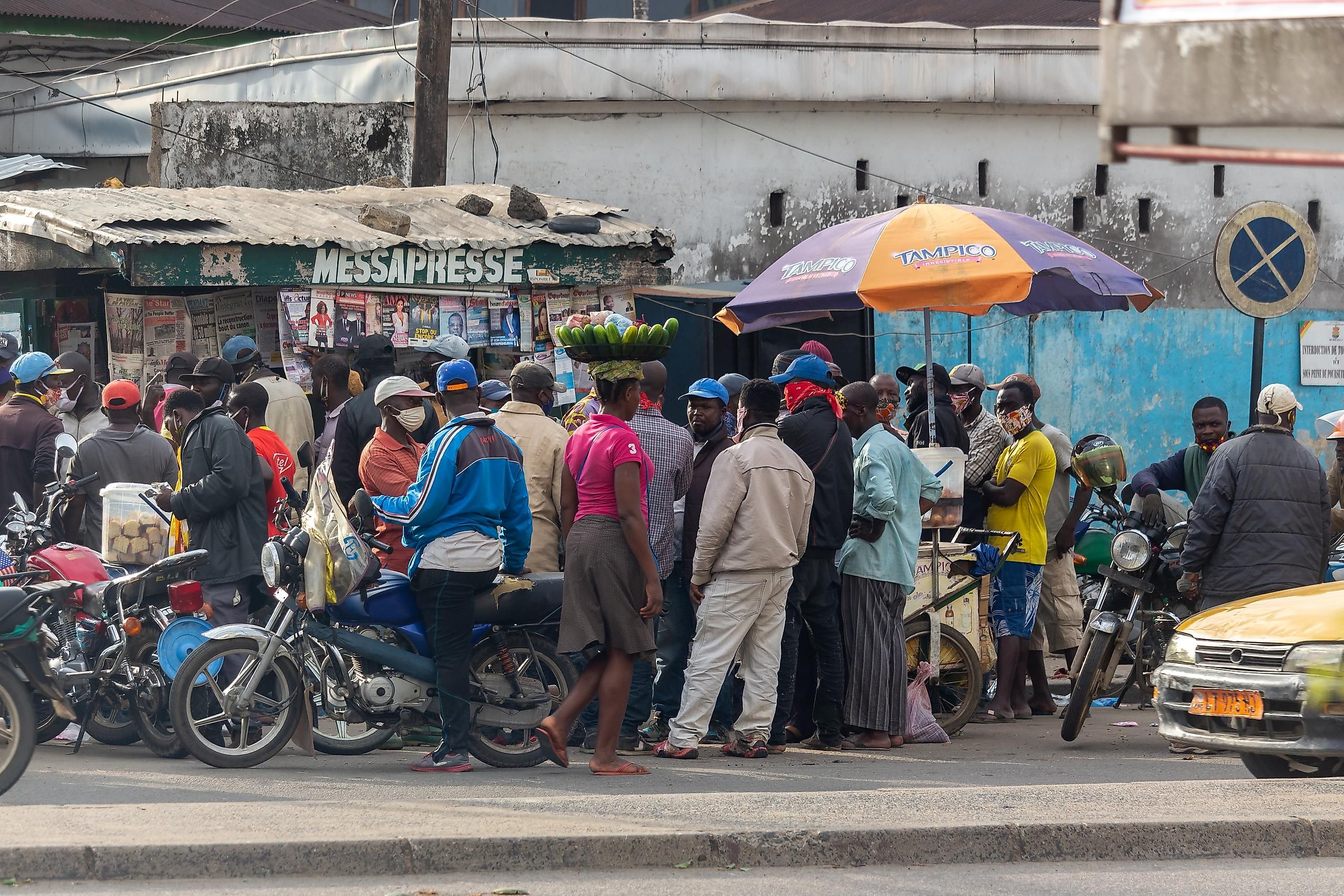 The largest city in Cameroon and has a Francophone population of 2,446,945 people. Image credit: The Taxi Photographer / Shutterstock.com