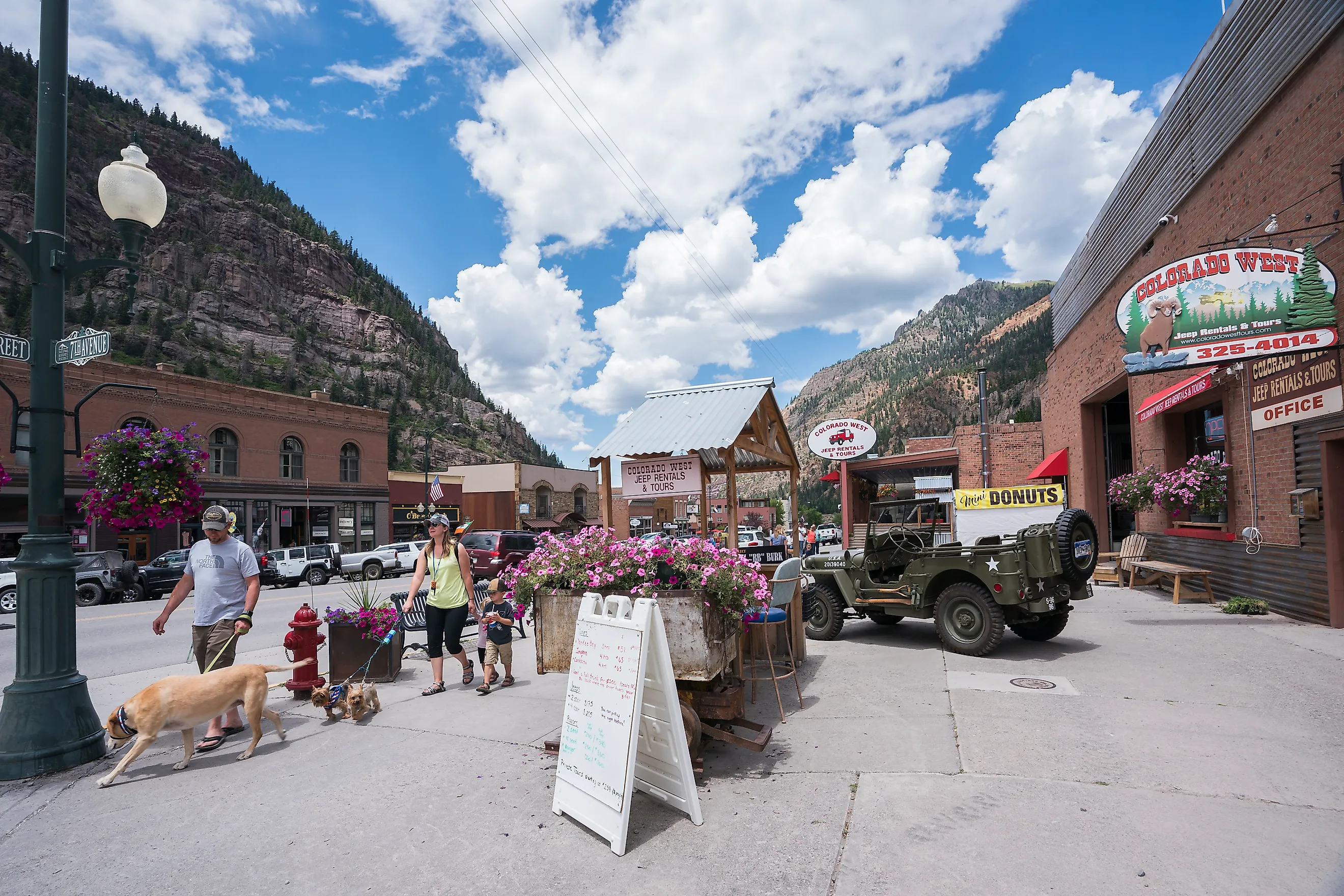 Main street Ouray, Colorado, via wanderluster on iStock.com