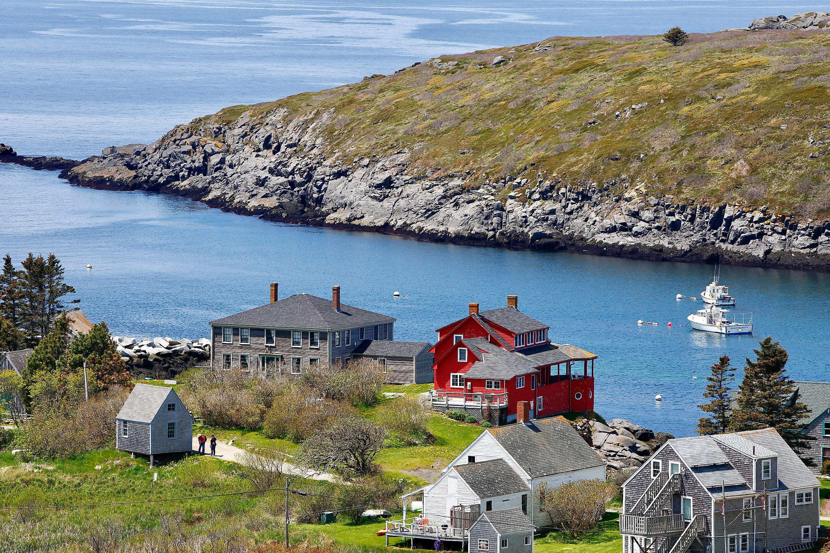 View from Monhegan Island, Maine
