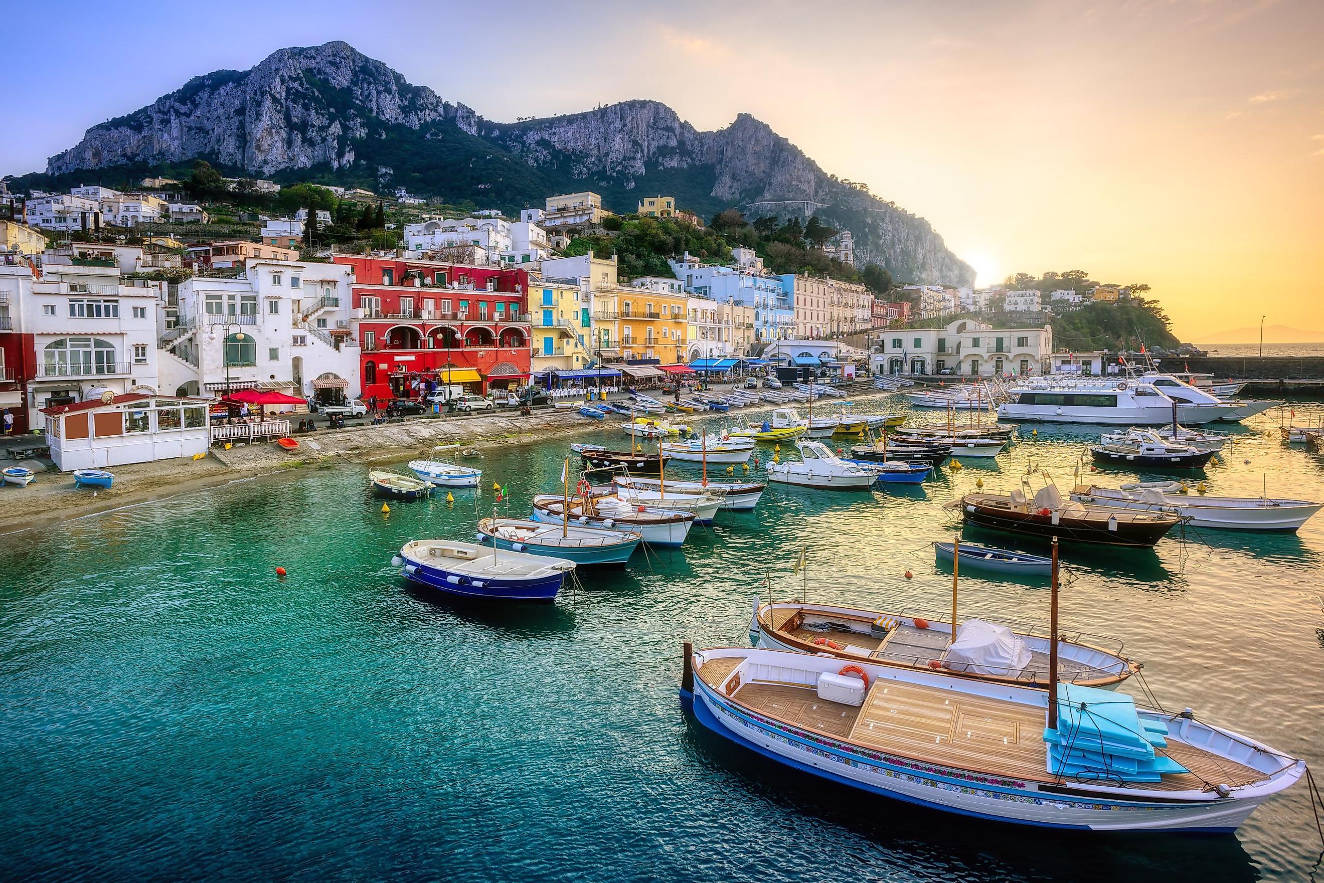 Marina Grande, Capri, Italy.