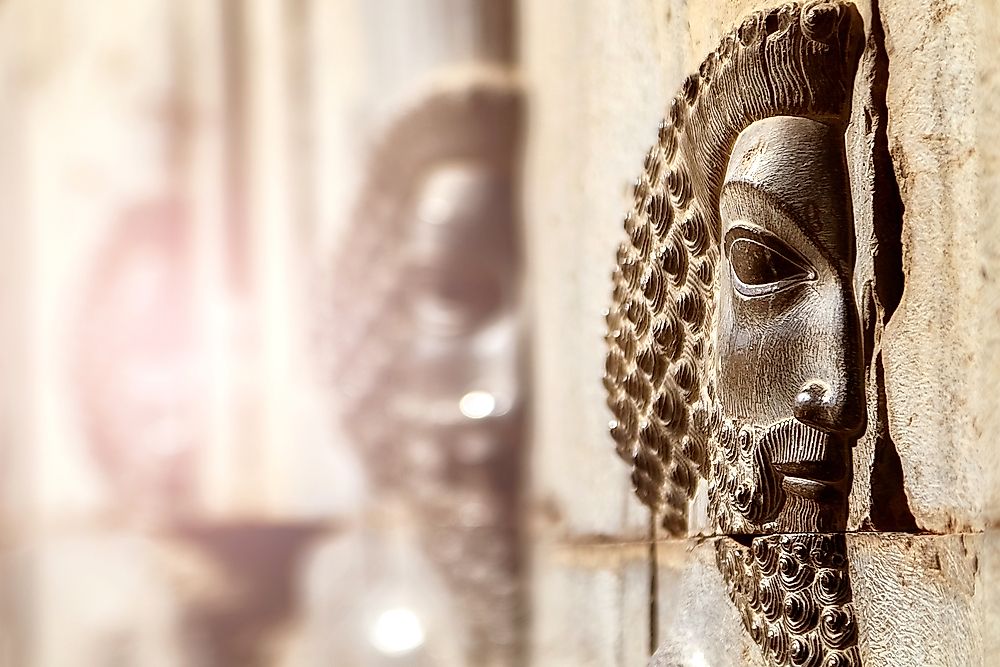 Persepolis, the capital of the First Persian Empire.