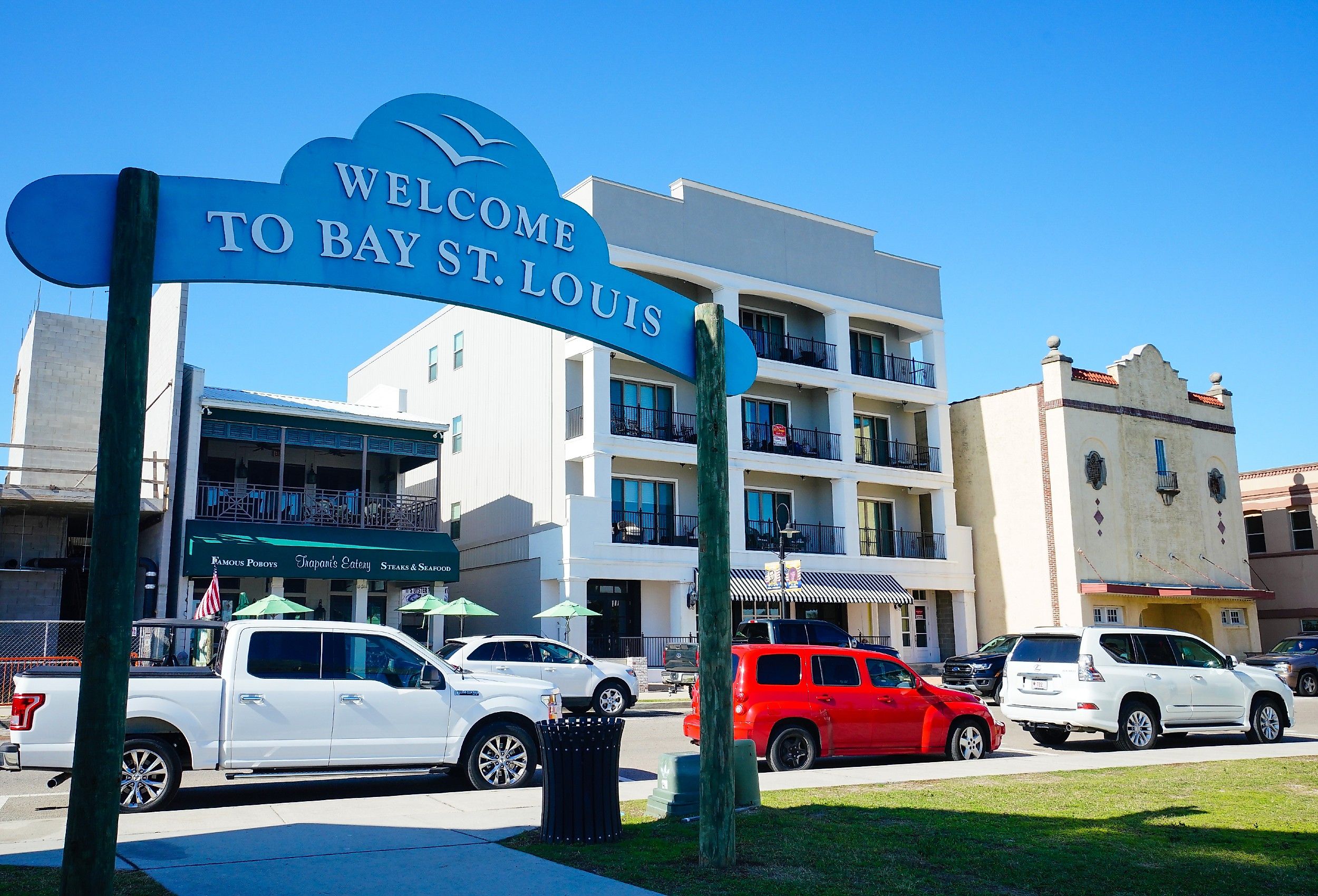 Archway for Bay of St. Louis, Mississippi. Image credit clayton harrison via Shutterstock