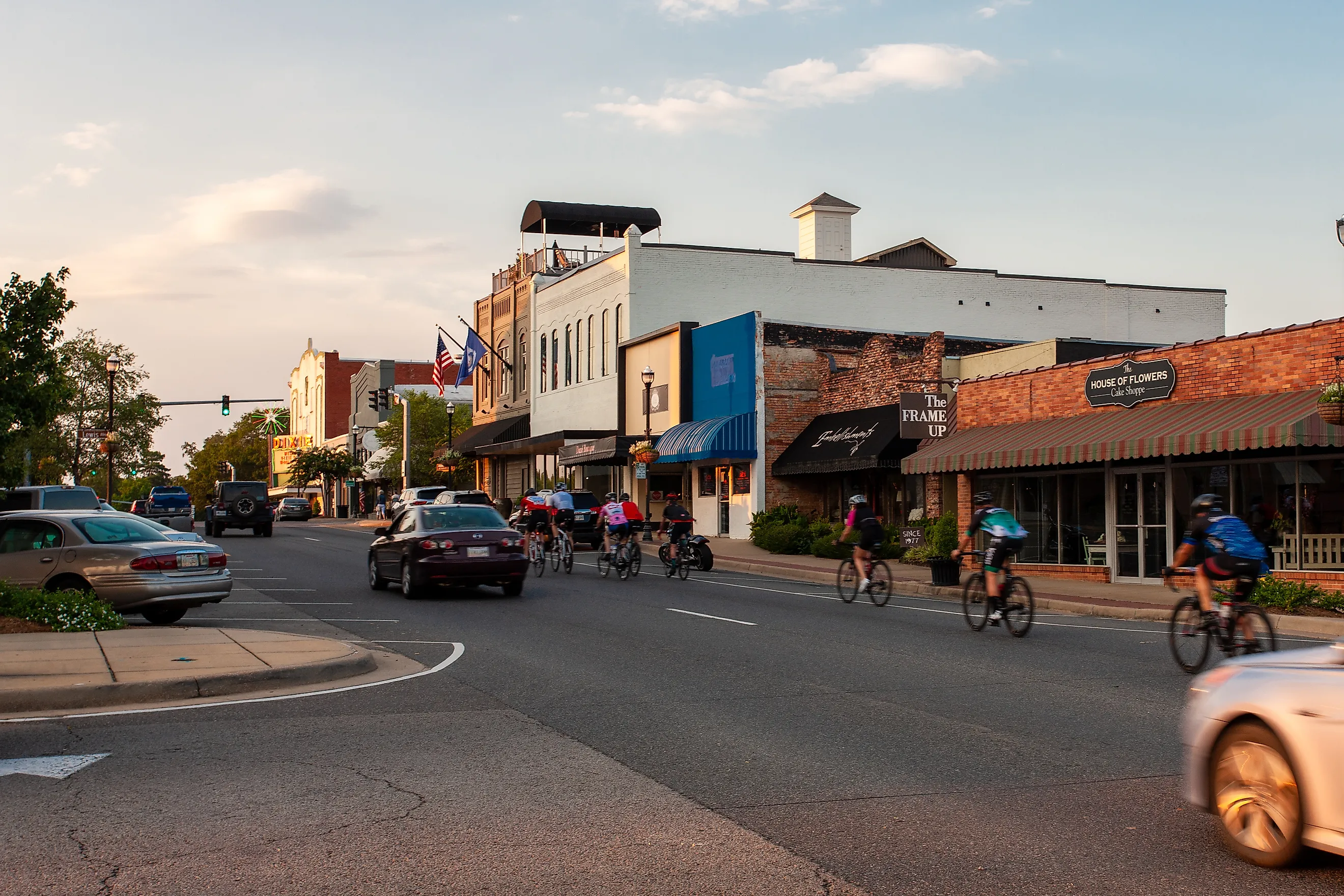 North Vienna Street in Ruston, Louisiana.