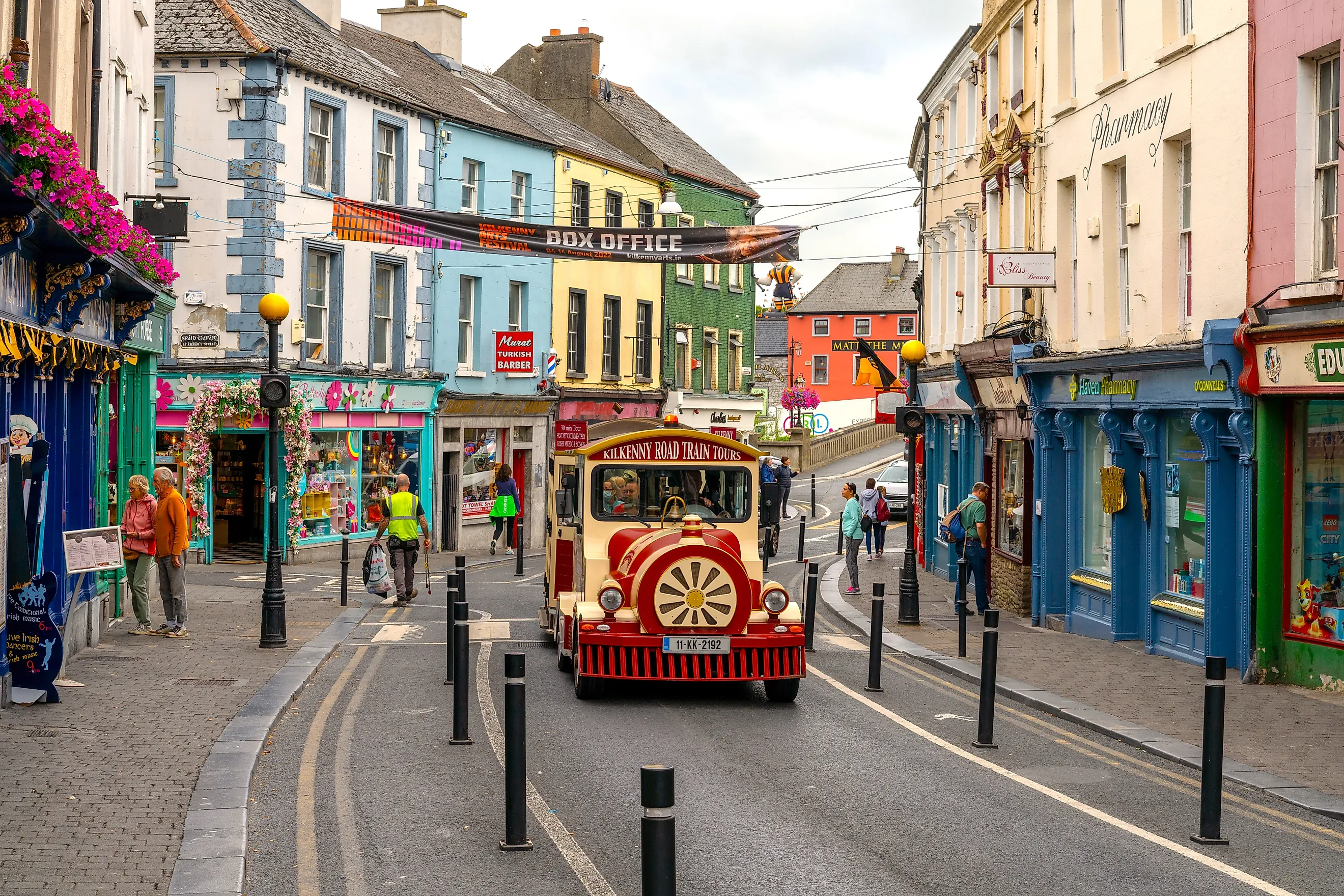 The historic city center of Kilkenny, Ireland. Image credit: makasana photo / Shutterstock.com