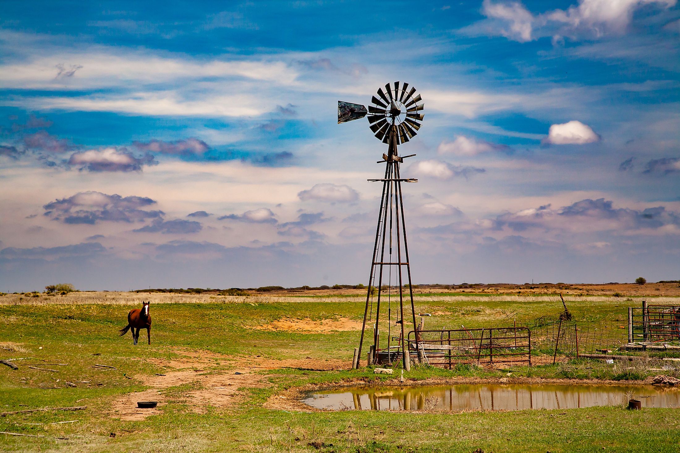 A scene from the Oklahoma Panhandle