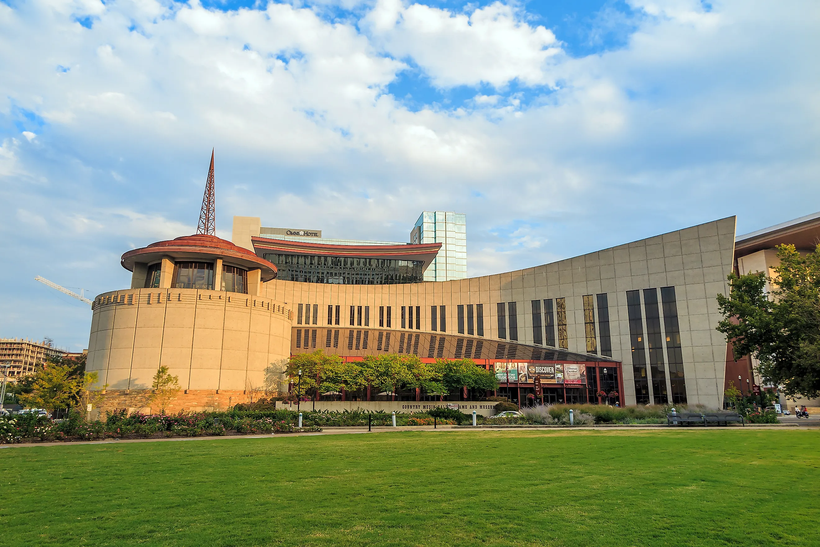 Country Music Hall of Fame and Museum in Nashville, TN (Credit: f11photo via Shutterstock)
